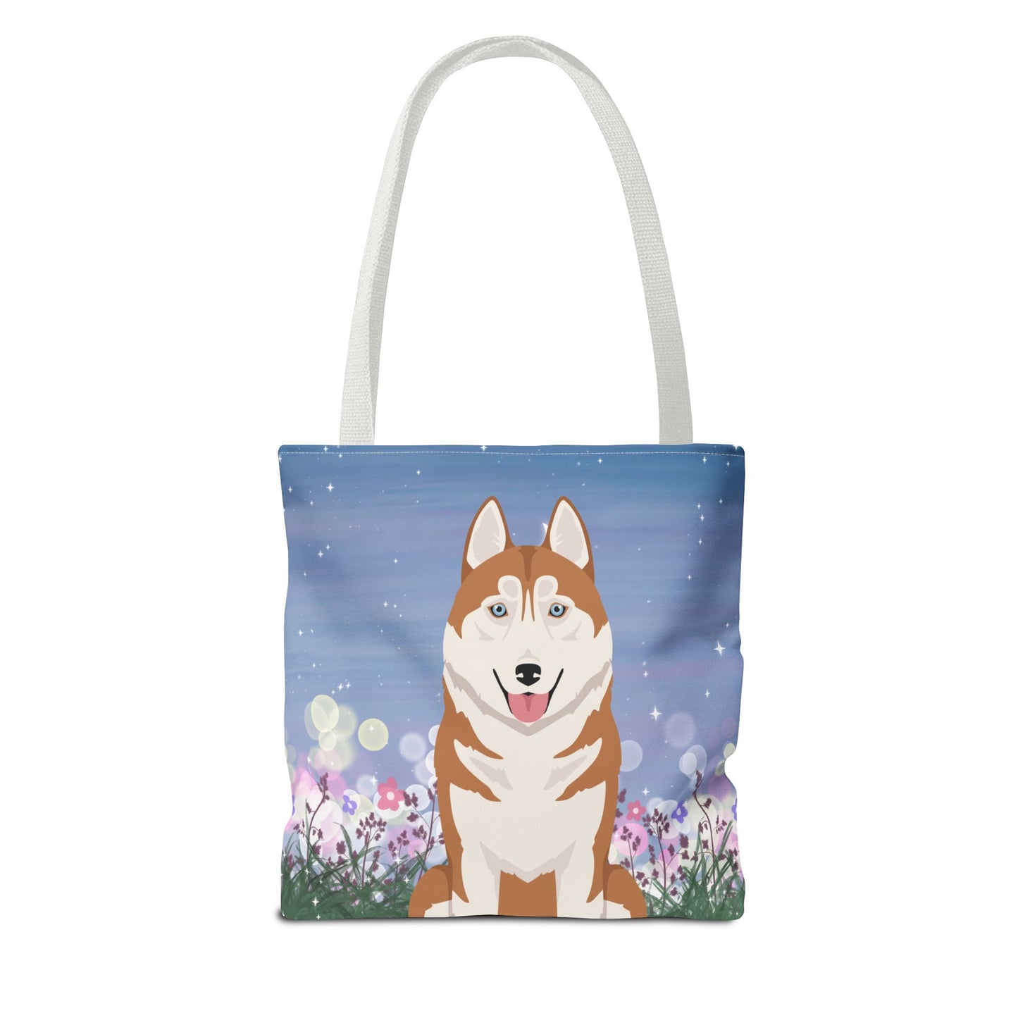 Siberian Husky Dog Tote Bag 13x13