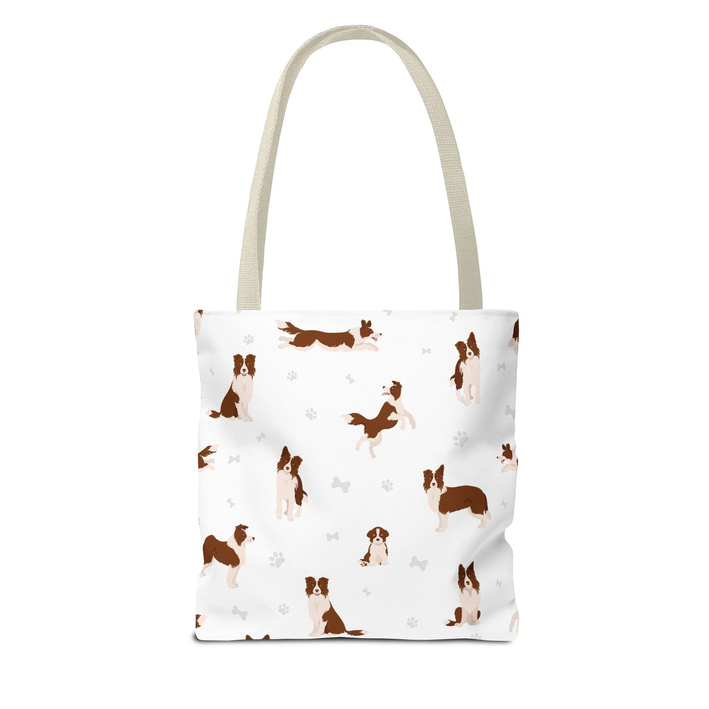 Border Collie Dog Tote Bag, Akita Dog Mom Gift
