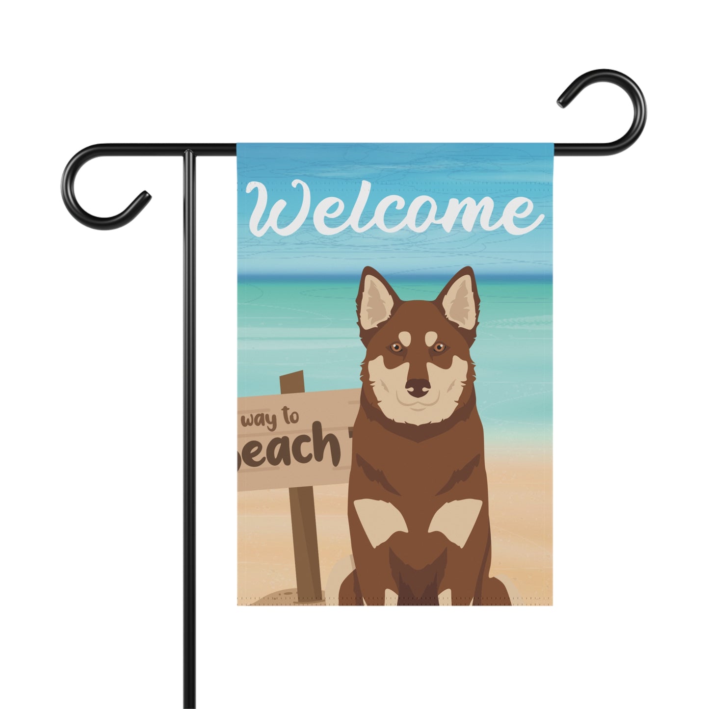 Lapponian Herder Dog Garden Flag