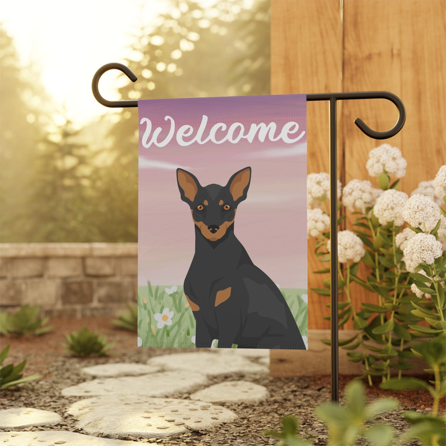 Xoloitzcuintli Dog Welcome Garden Flag