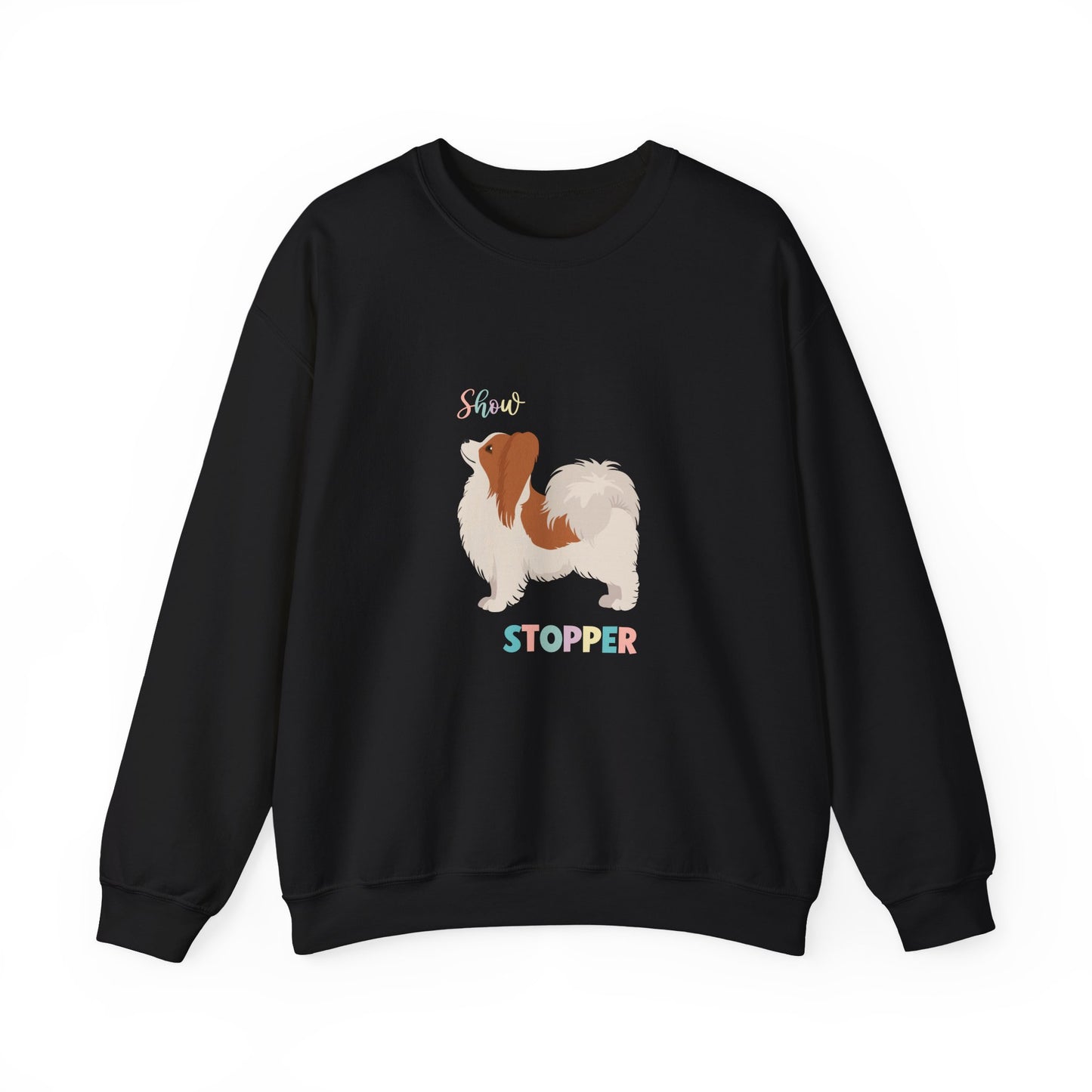 Papillon Dog Unisex Heavy Blend Crewneck Sweatshirt