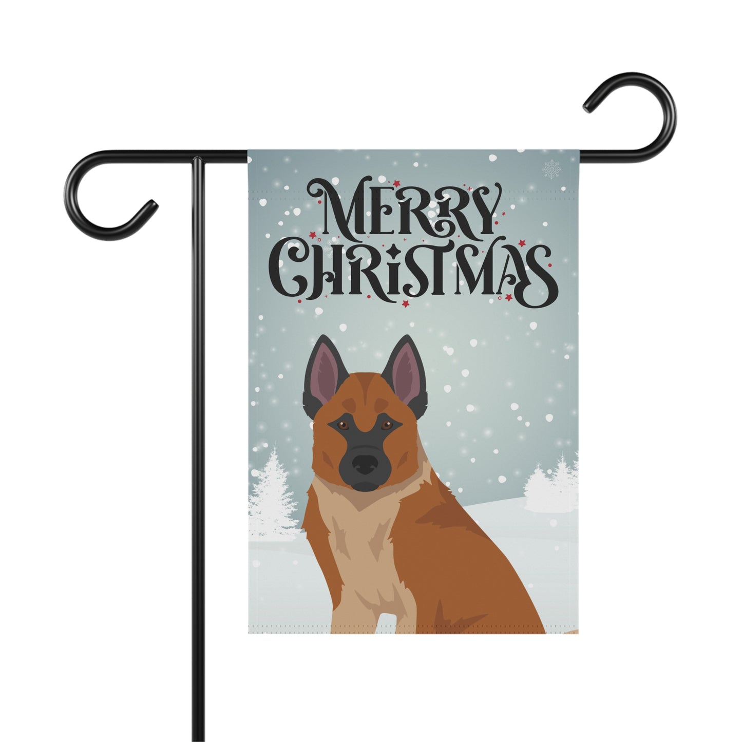 Hallefors Elkhound Dog Garden Flag