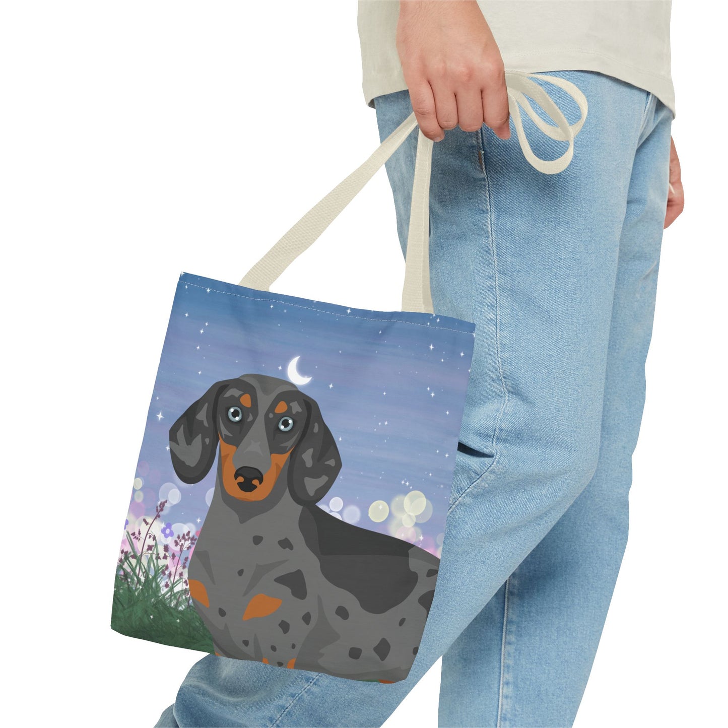 Dachshund Dog Tote Bag 13x13