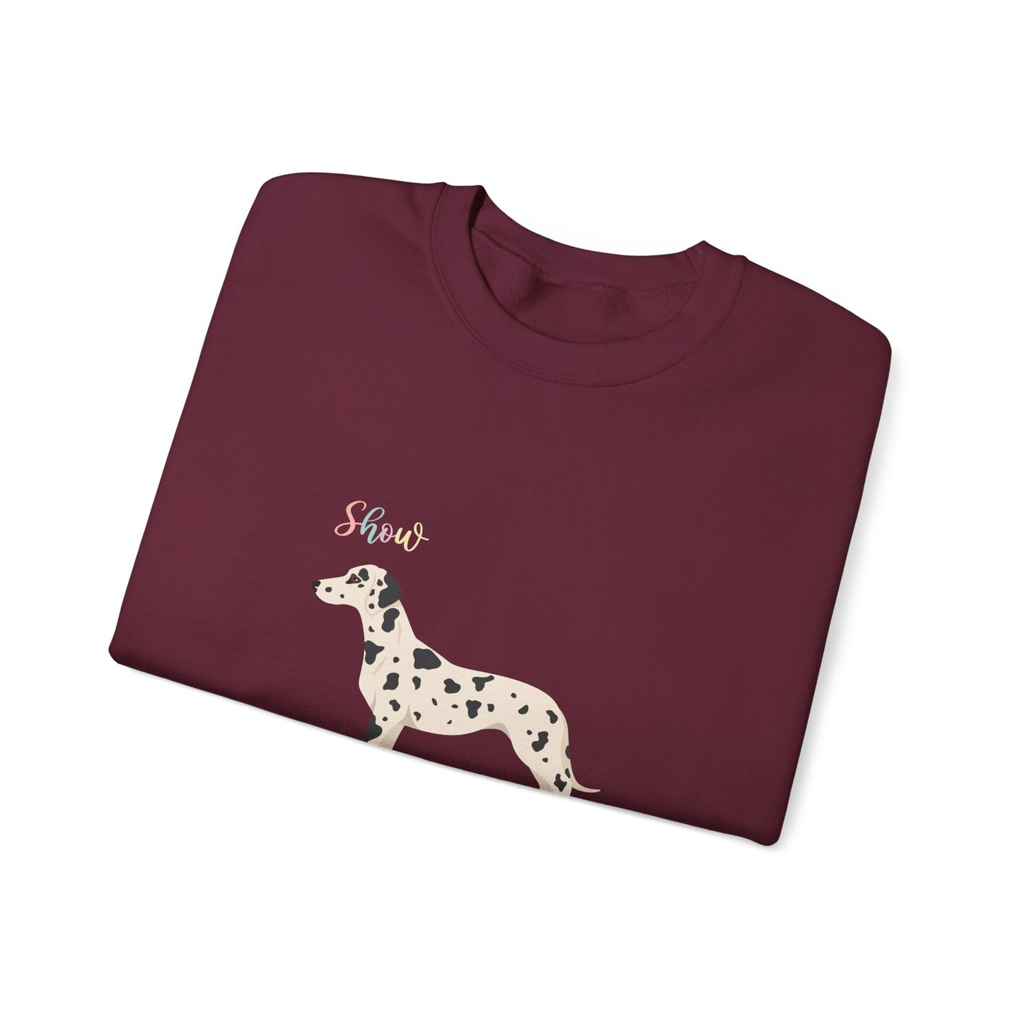 Dalmatian Dog Unisex Heavy Blend Crewneck Sweatshirt