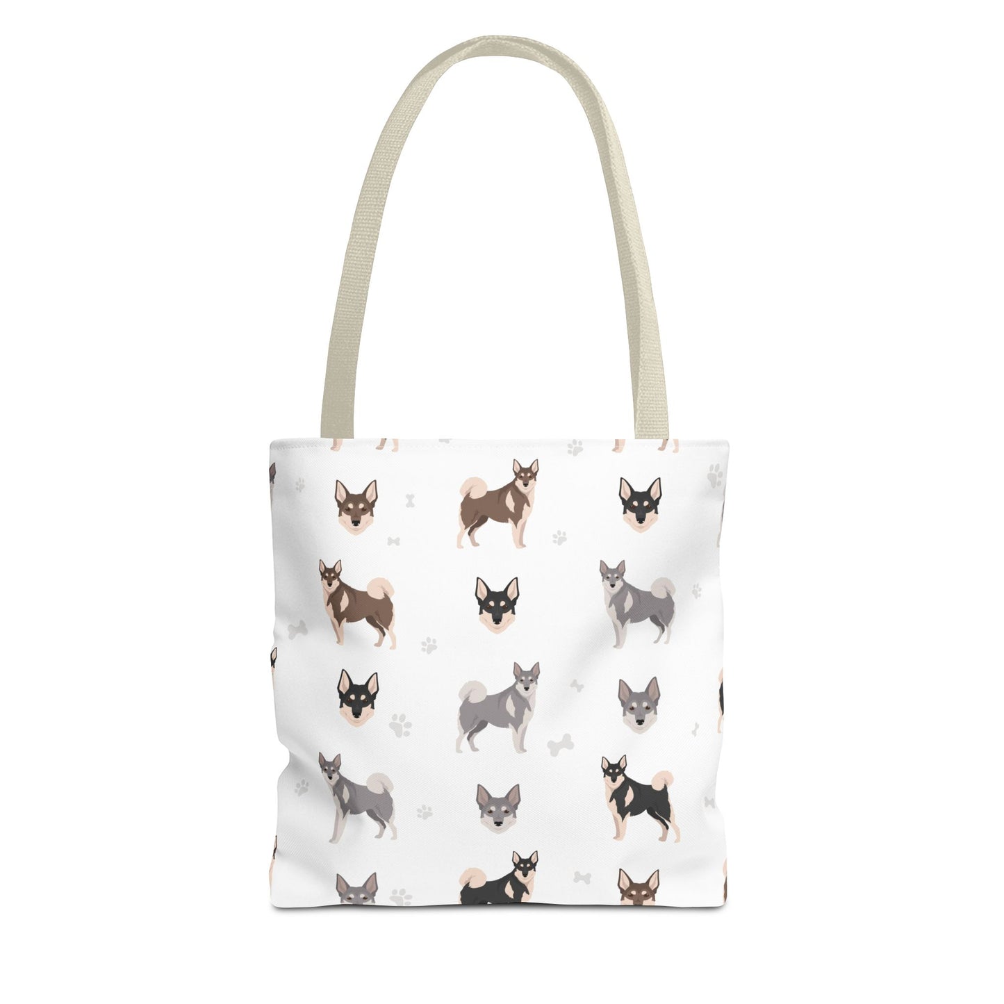 Swedish Elkhound Dog Tote Bag, Pyrenees Dog Mom Gift