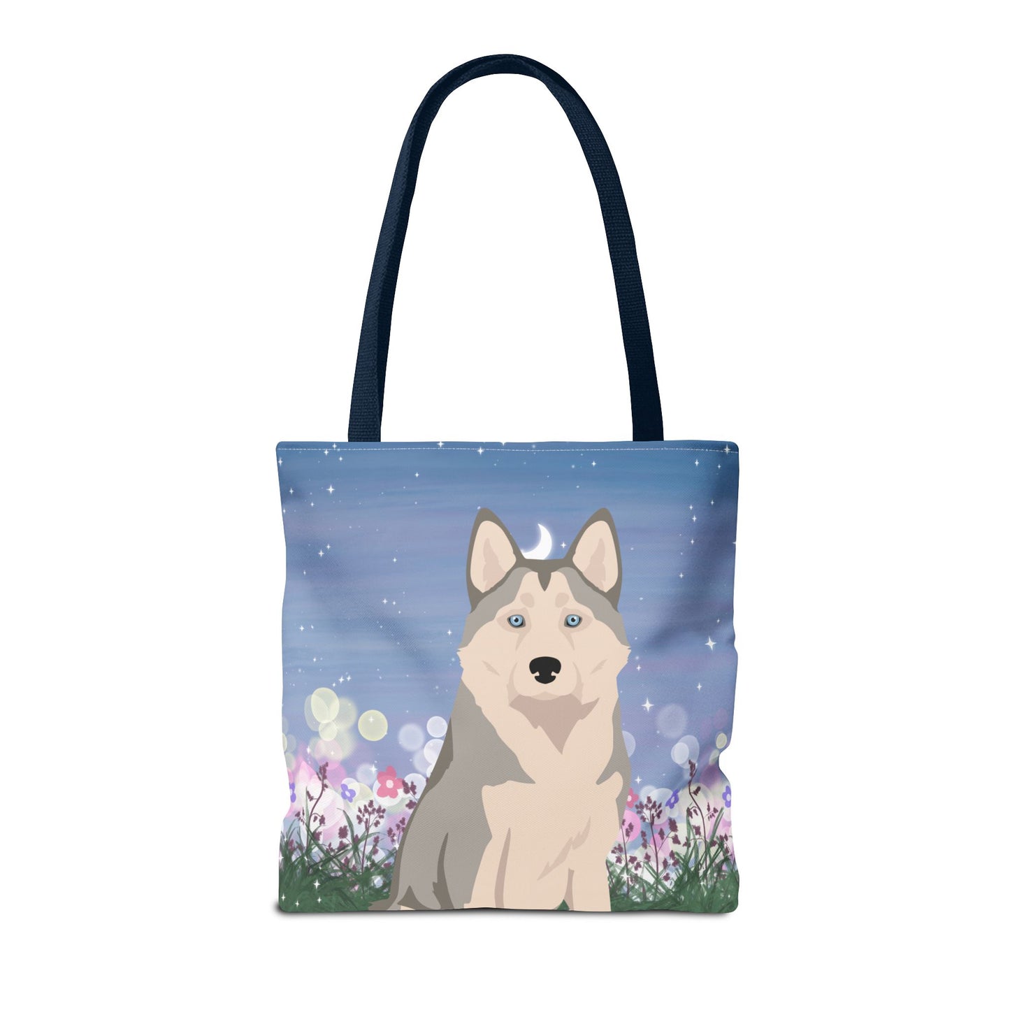 Alaskan Husky Dog Tote Bag 16x16