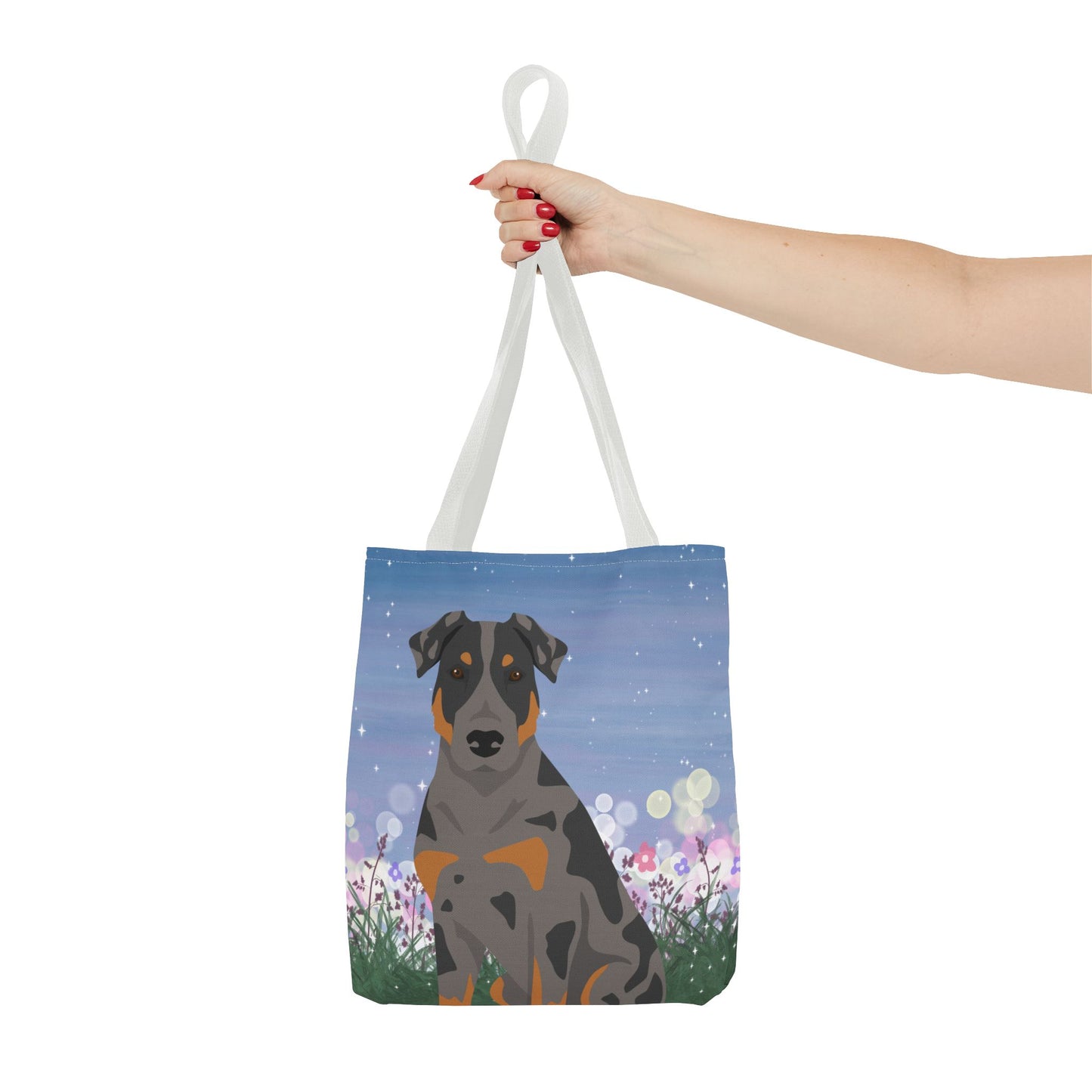 Beauceron Dog Tote Bag 13x13