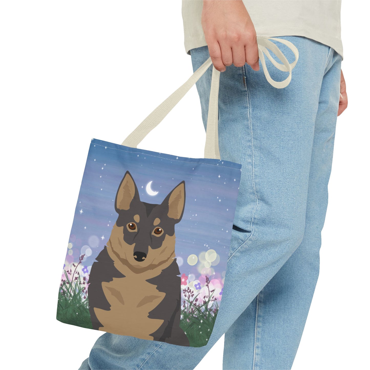 Swedish Vallhund Dog Tote Bag 13x13