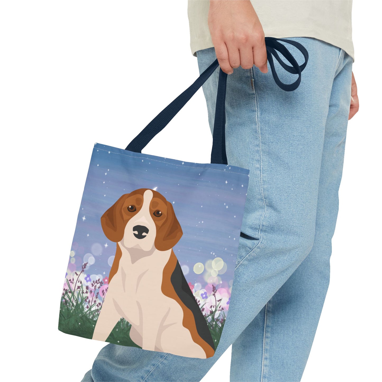 Beagle Dog Tote Bag 13x13