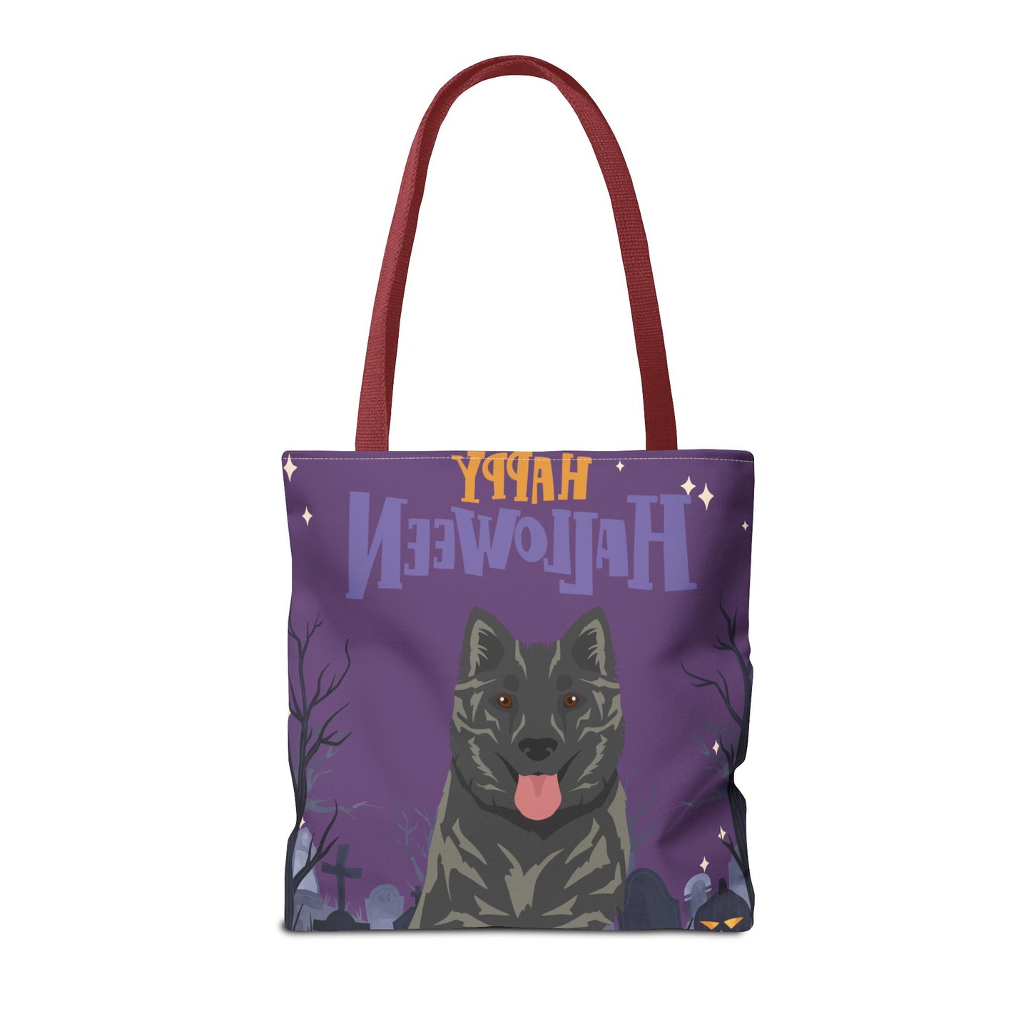 Kintamani Bali Dog Dog Happy Halloween Tote Bag 16x16