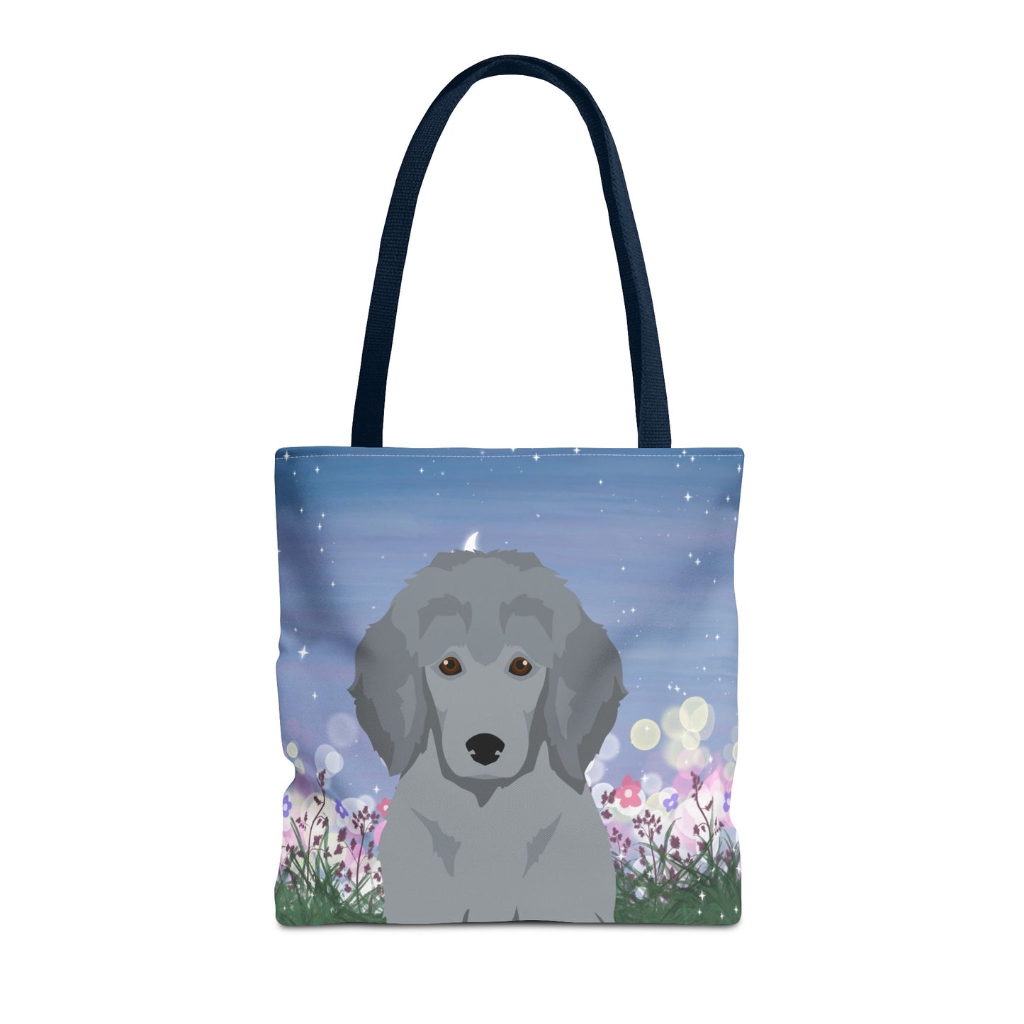 Poodle Dog Tote Bag 16x16