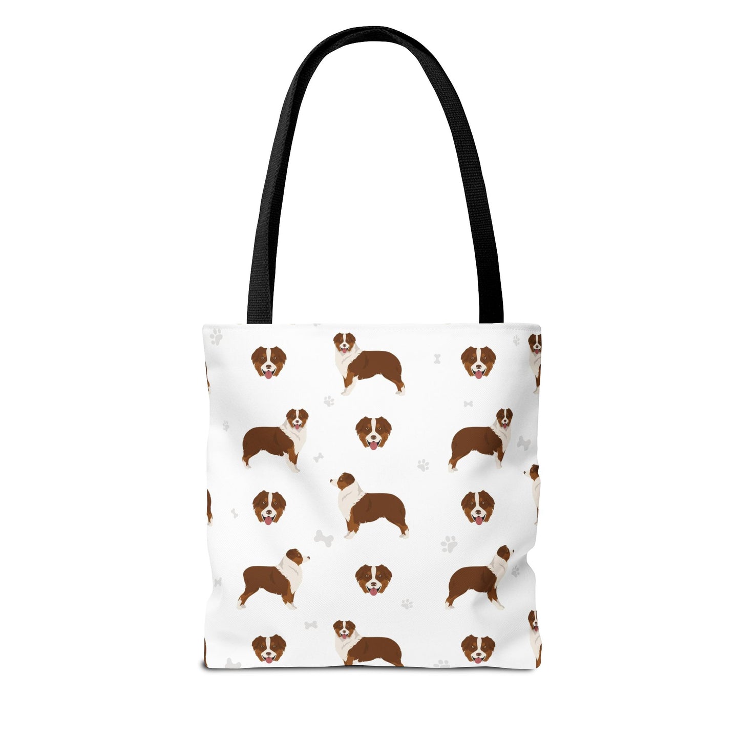 Australian Shepherd Dog Tote Bag, Aussie Dog Mom Gift