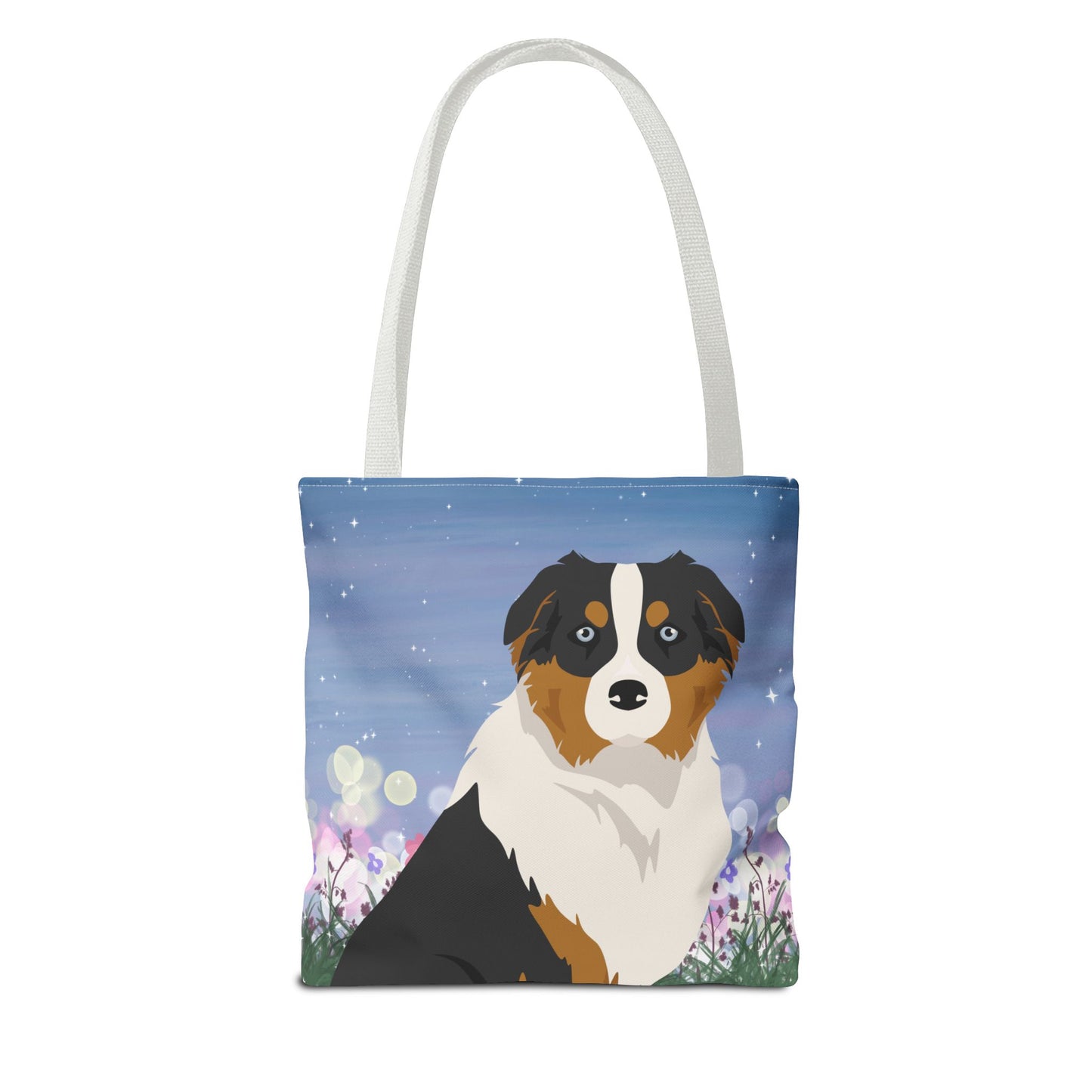 Australian Shepherd Dog Tote Bag 13x13