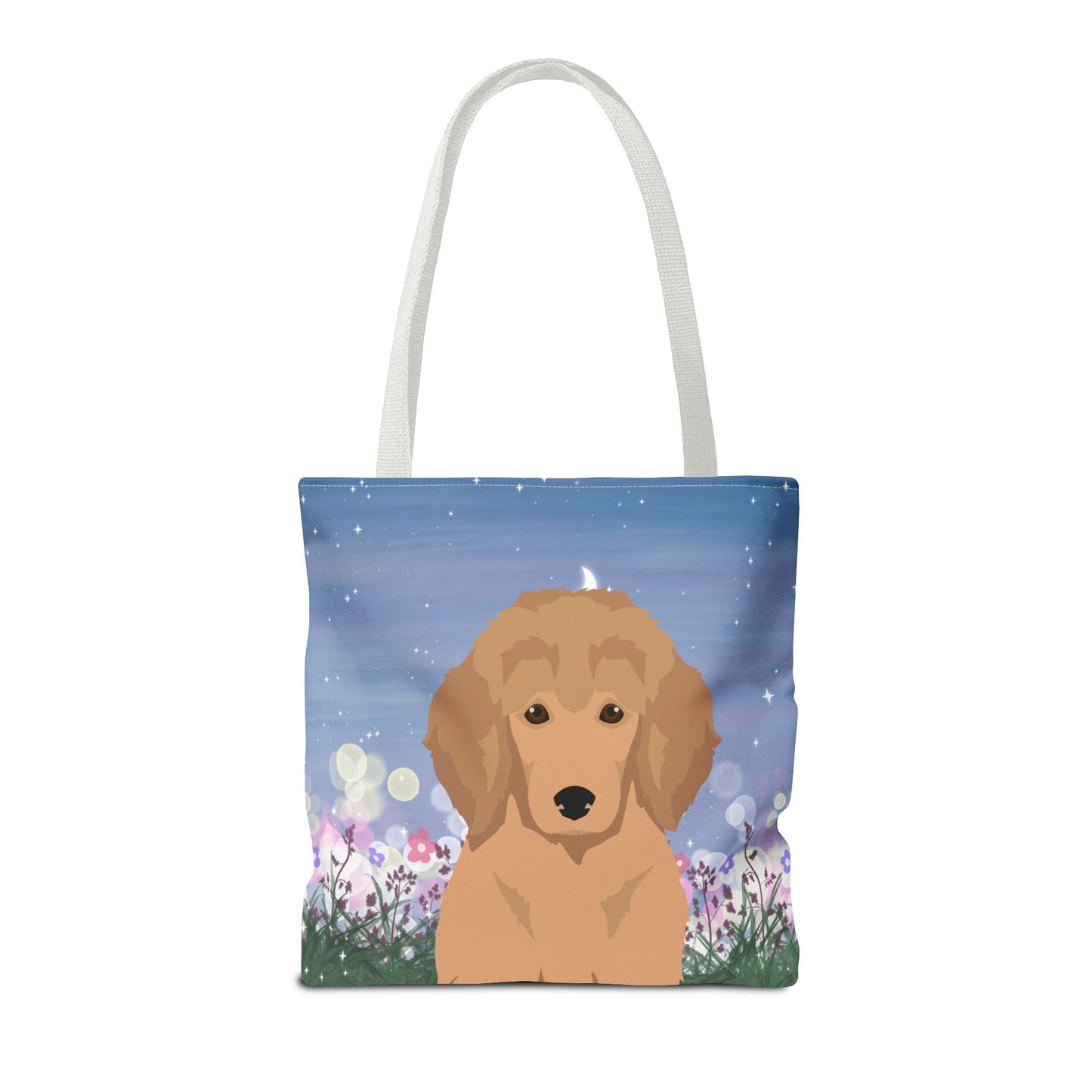 Poodle Dog Tote Bag 16x16