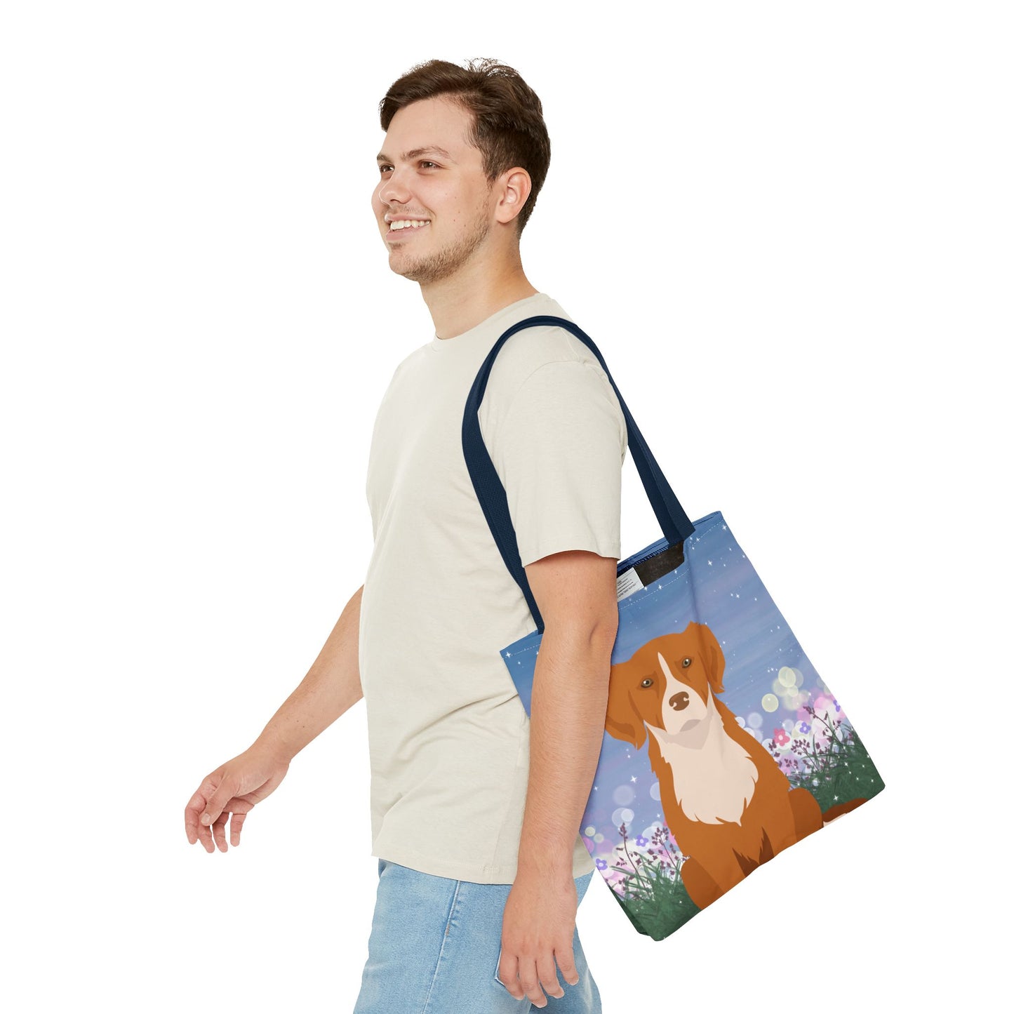 Nova scotia Duck Tolling Retriever Dog Tote Bag 16x16
