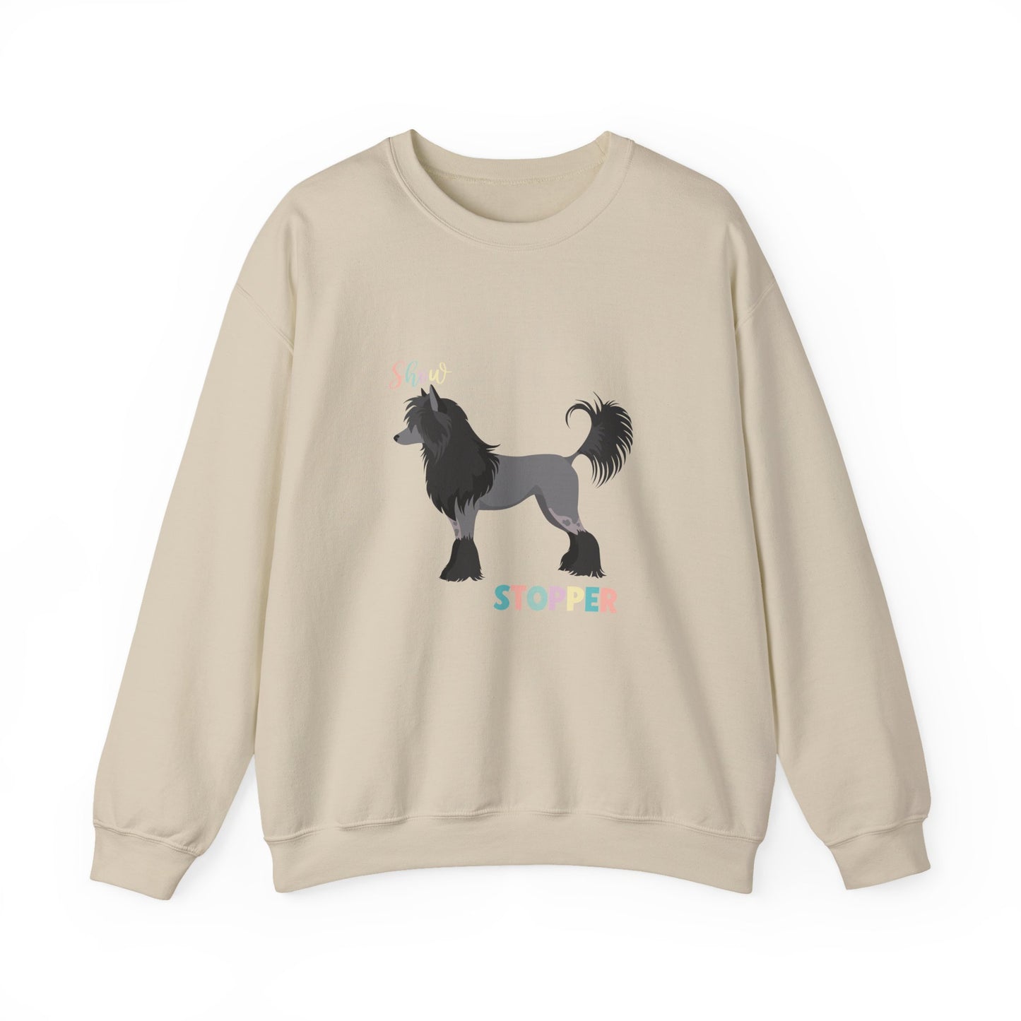 Chinese Crested Dog Dog Unisex Heavy Blend Crewneck Sweatshirt