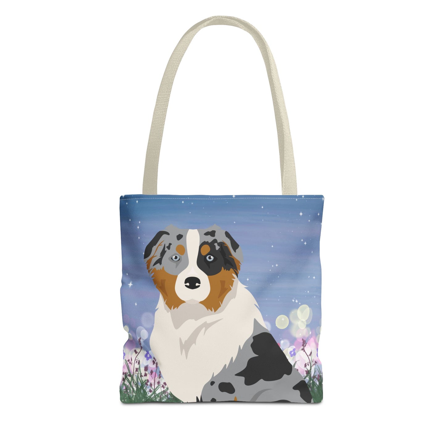 Australian Shepherd Dog Tote Bag 13x13