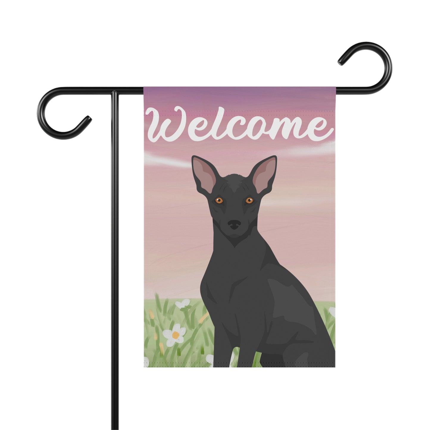 Xoloitzcuintli Dog Welcome Garden Flag