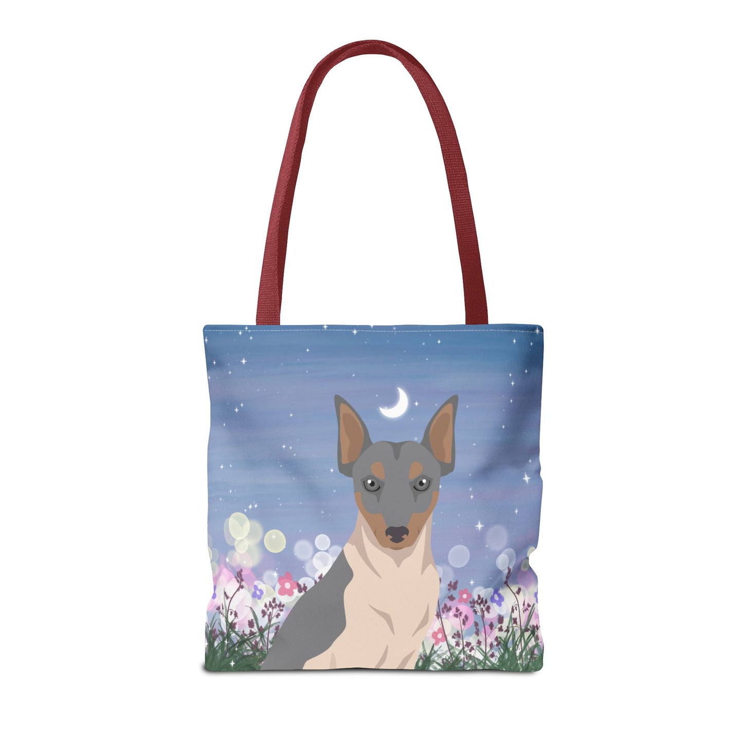 Brazilian Terrier Dog Tote Bag 16x16