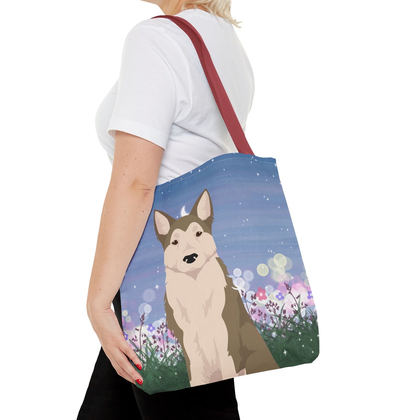 West Siberian Laika Dog Tote Bag 16x16