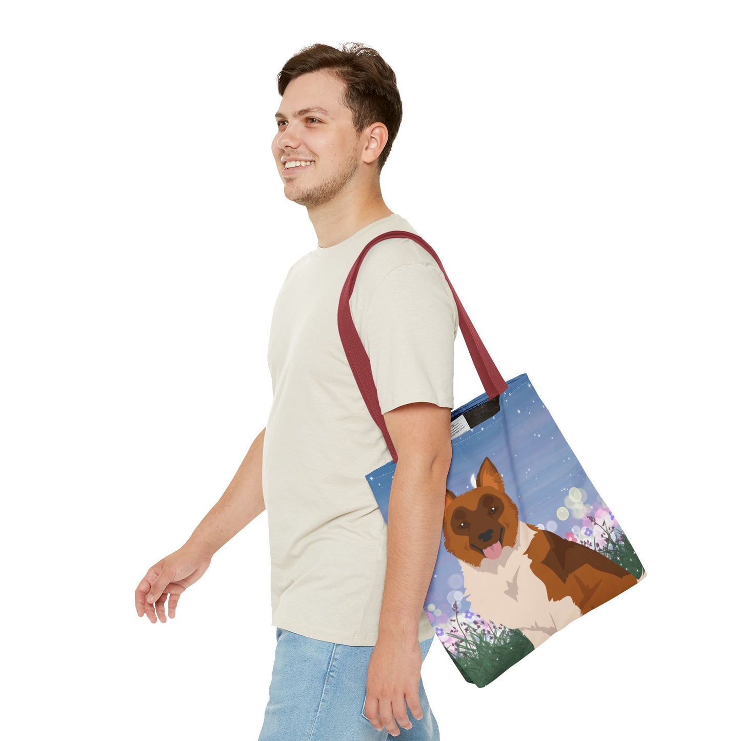 Elo Dog Tote Bag 16x16