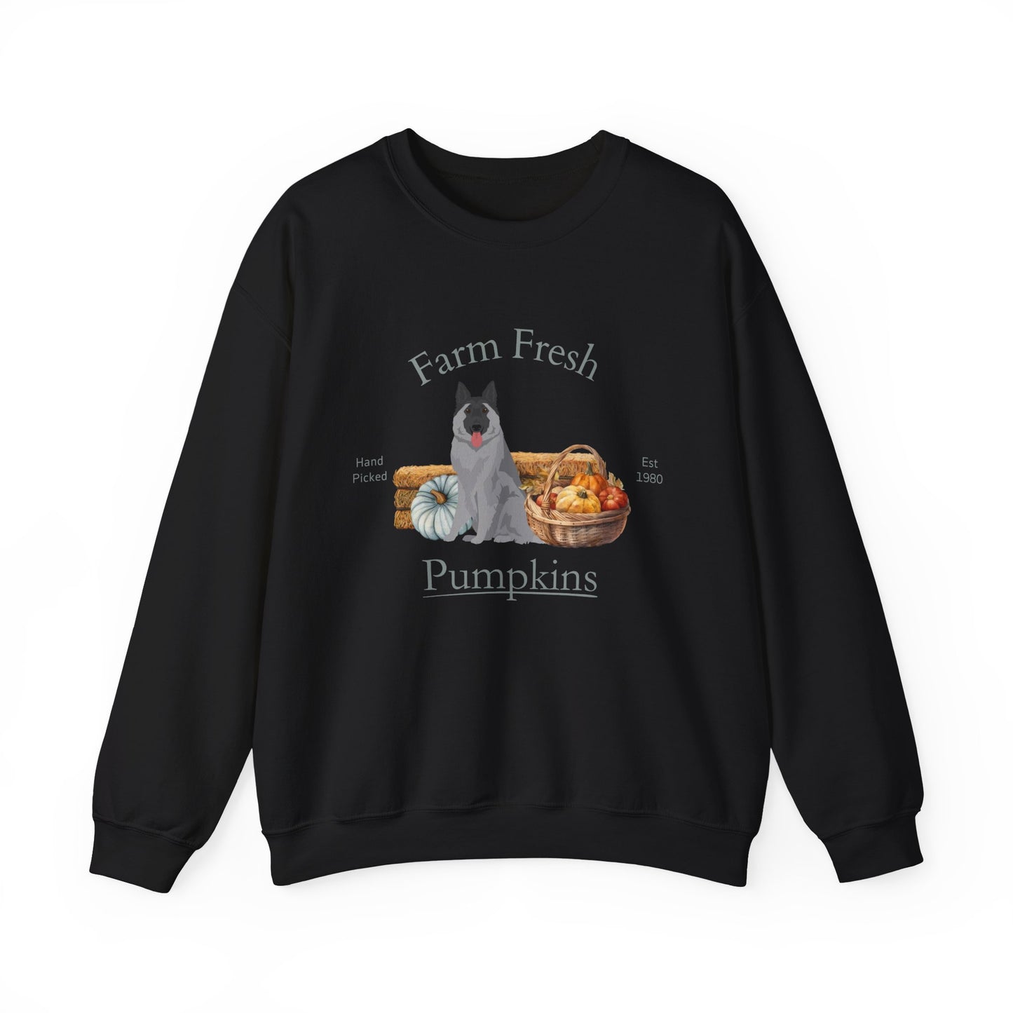 Belgian Tervuren Dog Fall Halloween Unisex Heavy Blend Crewneck Sweatshirt