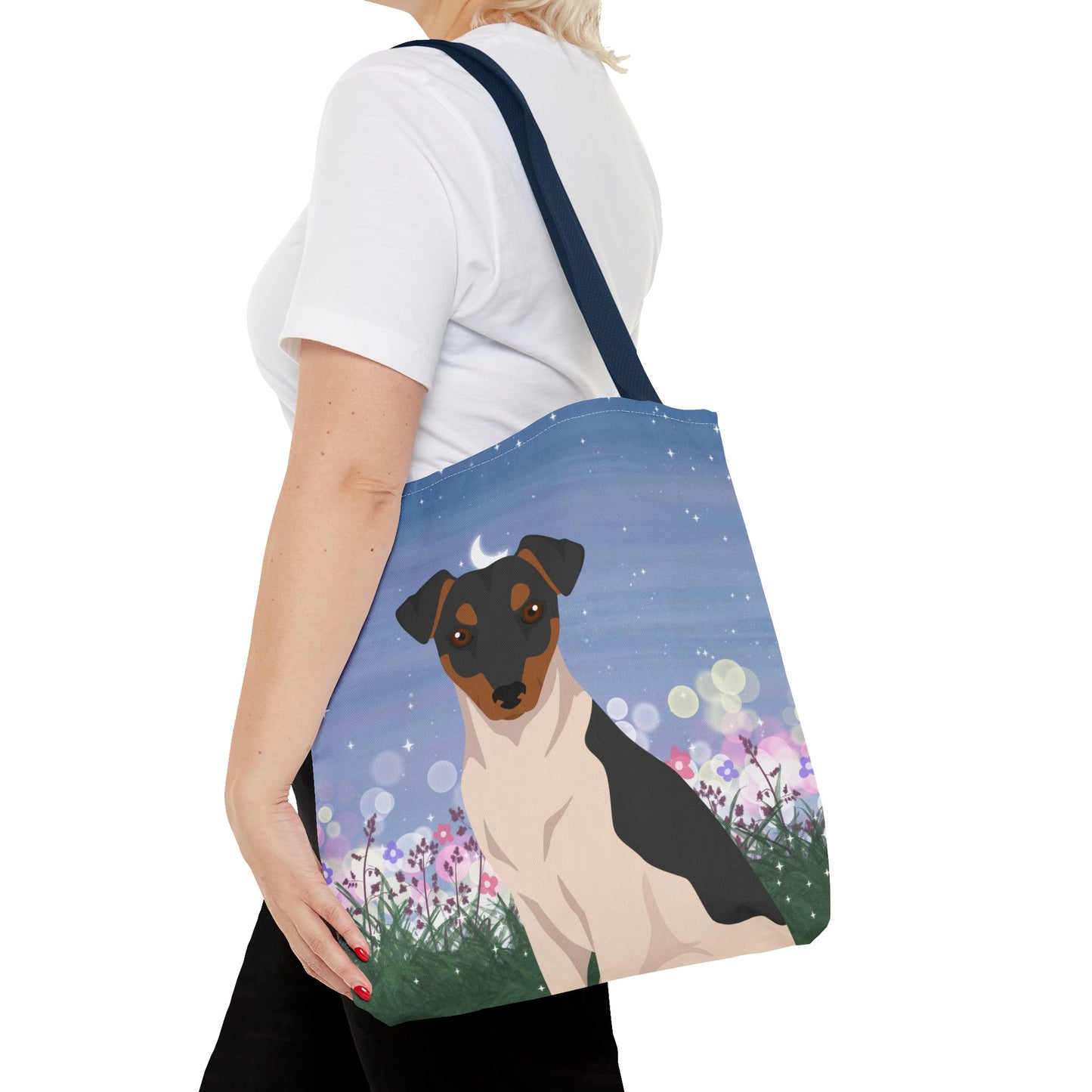 Brazilian Terrier Dog Tote Bag 16x16