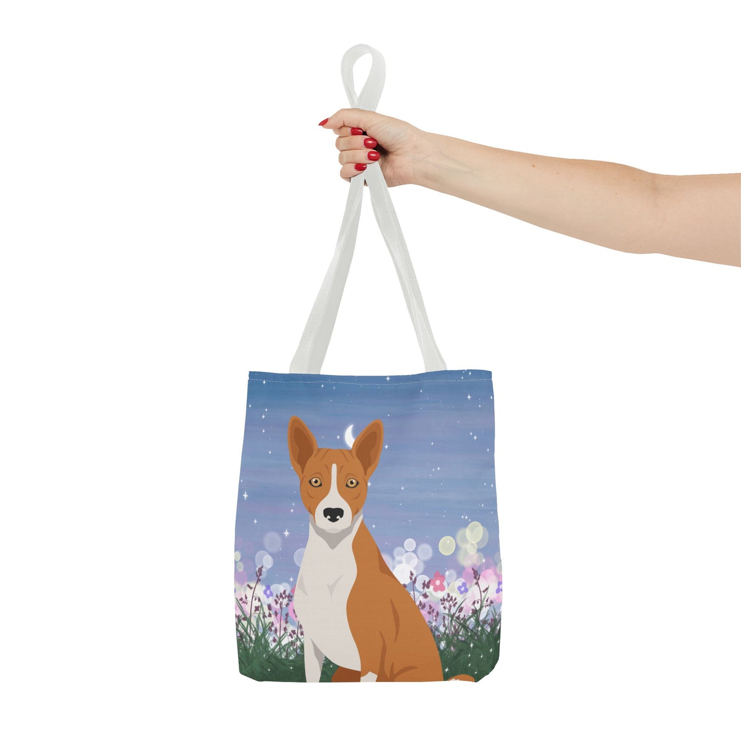 Basenji Dog Tote Bag 13x13