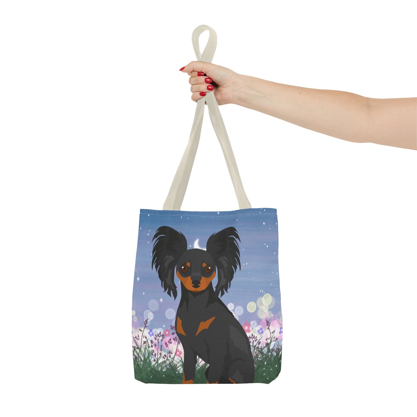 Russian Toy Dog Tote Bag 13x13