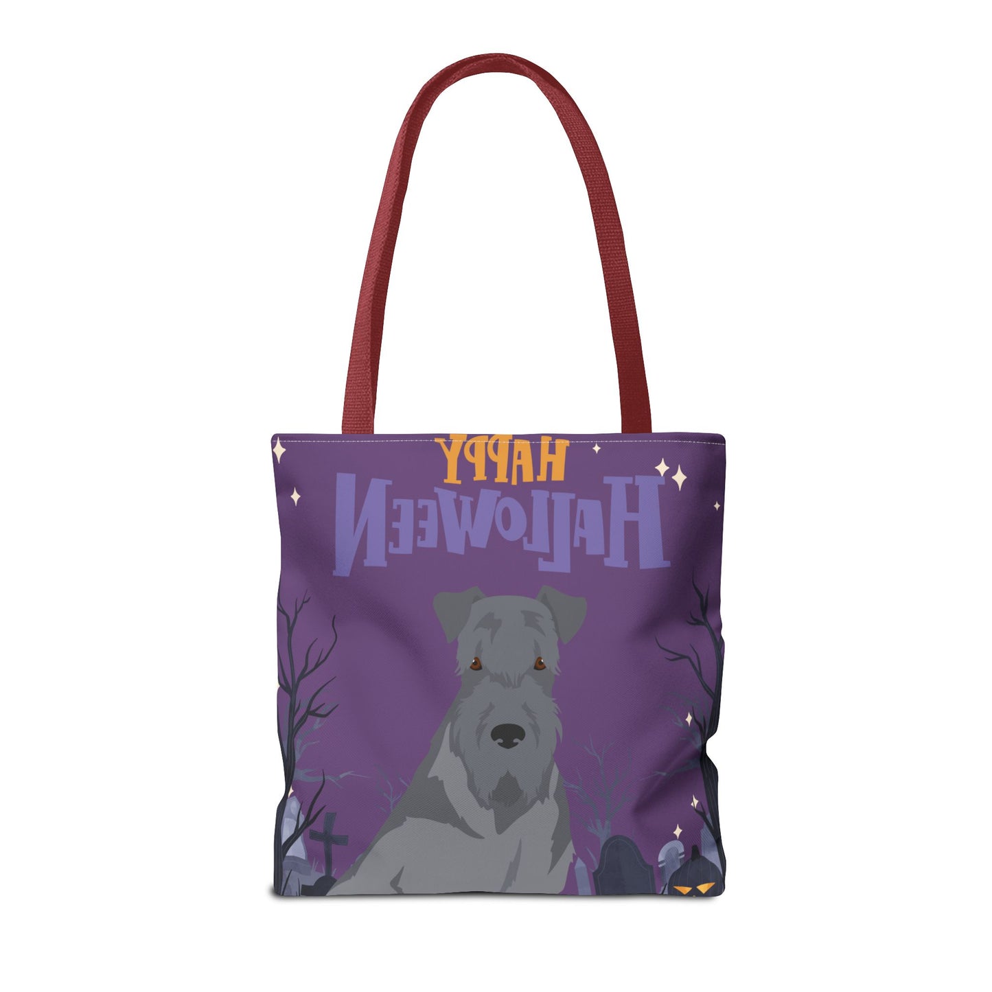 Kerry Blue Terrier Dog Happy Halloween Tote Bag 16x16