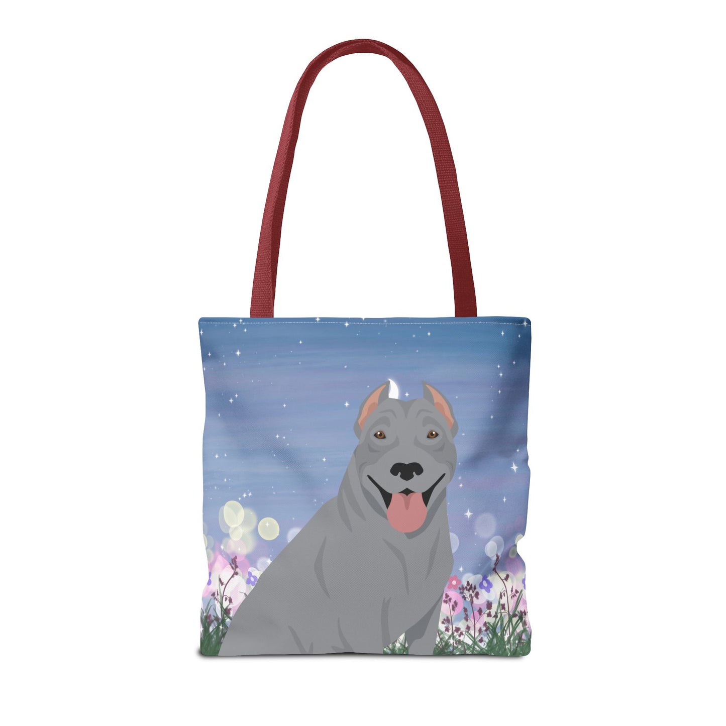 Pit Bull Dog Tote Bag 16x16