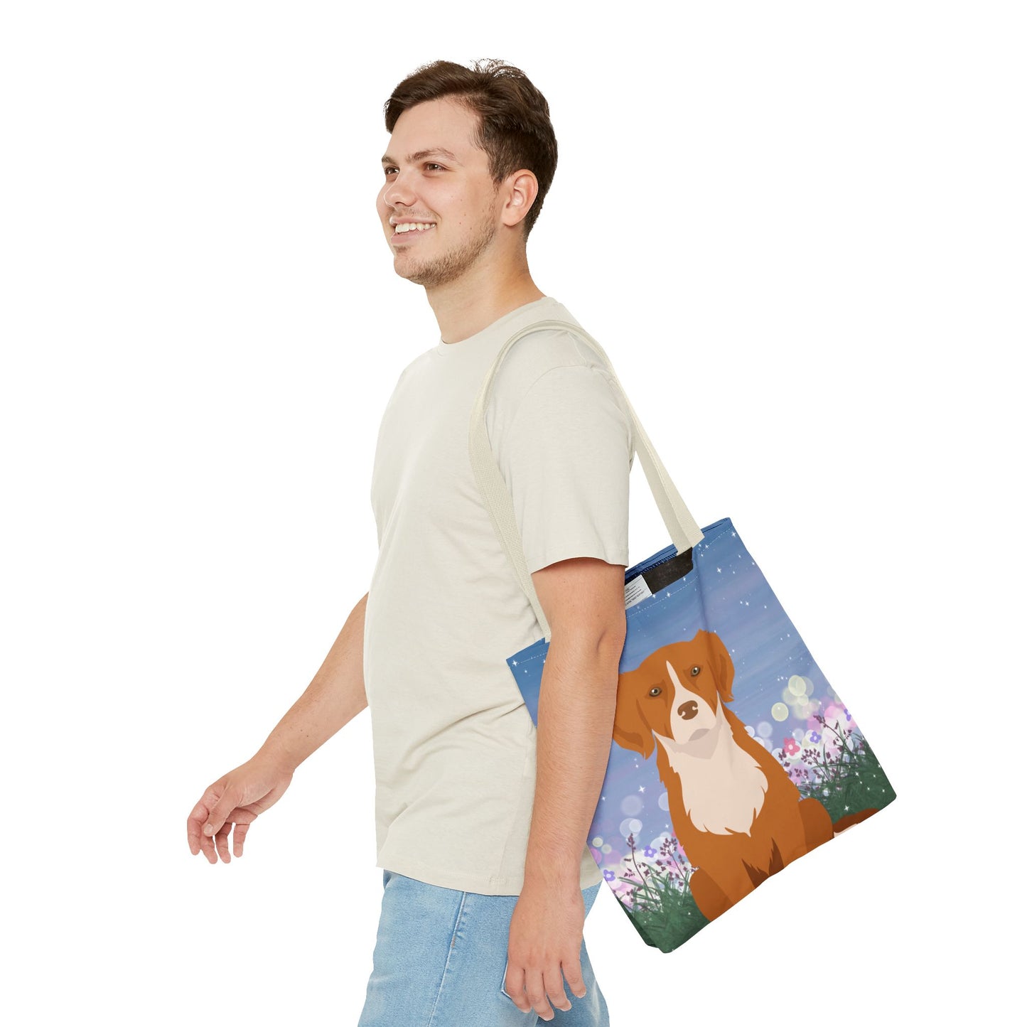 Nova scotia Duck Tolling Retriever Dog Tote Bag 16x16