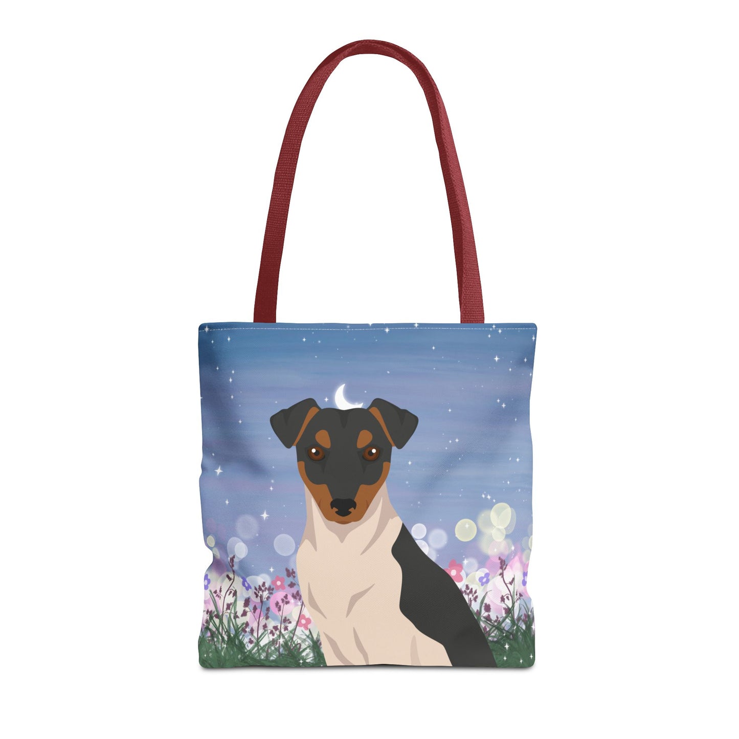 Brazilian Terrier Dog Tote Bag 16x16