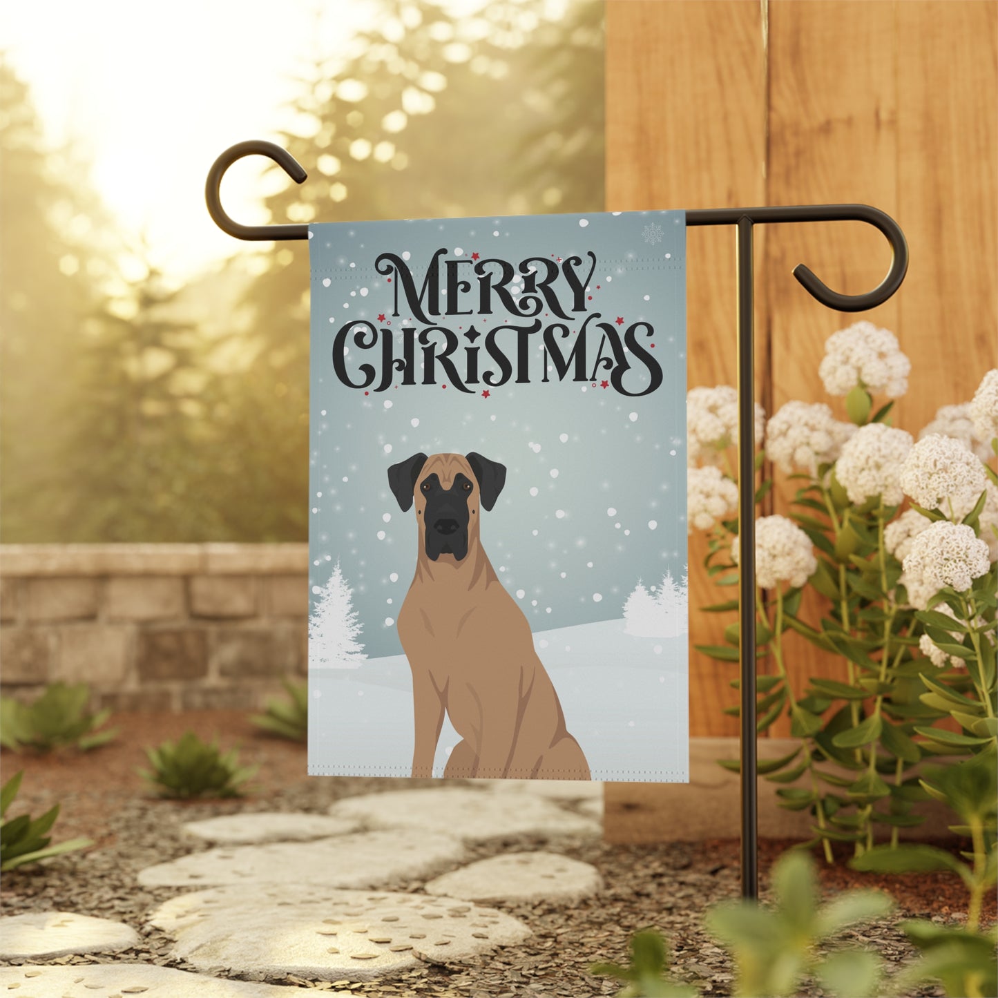 Great Dane Dog Garden Flag