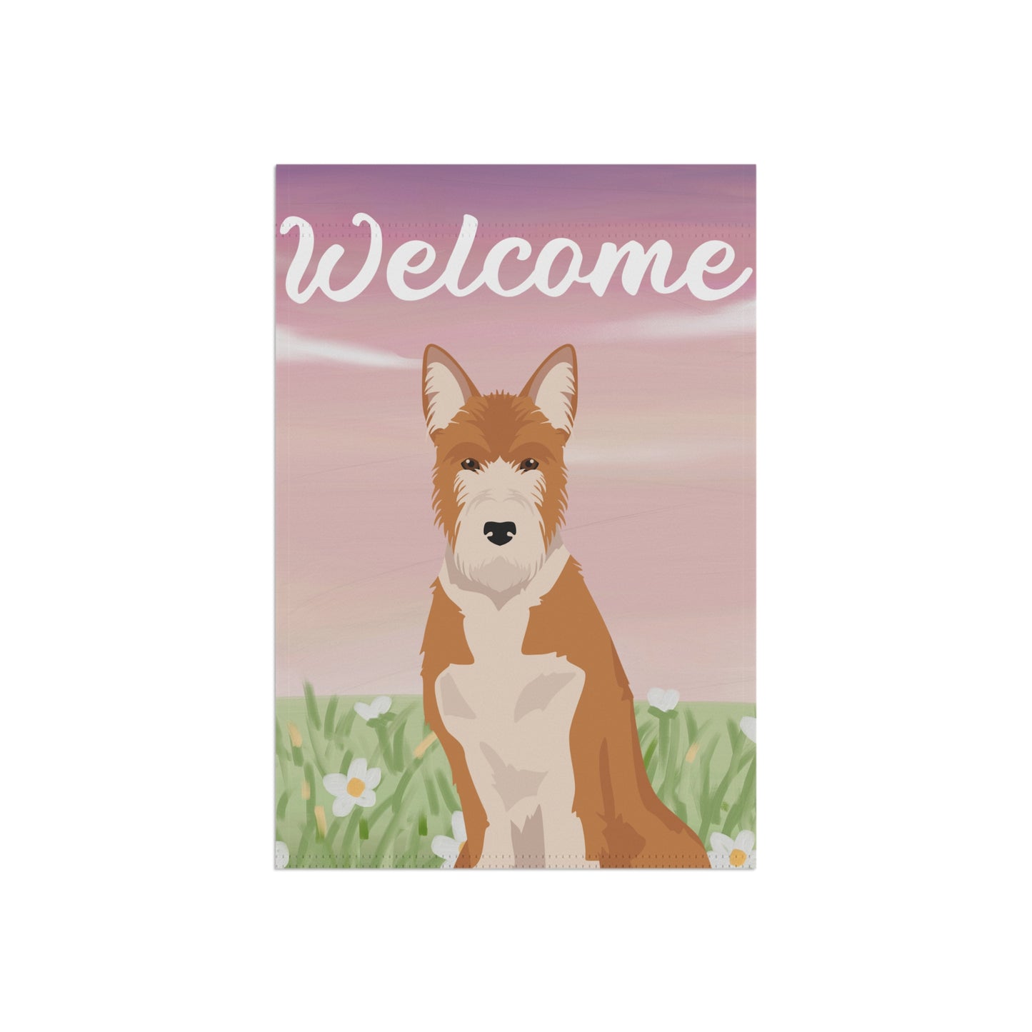Portuguese Podengo Dog Welcome Garden Flag
