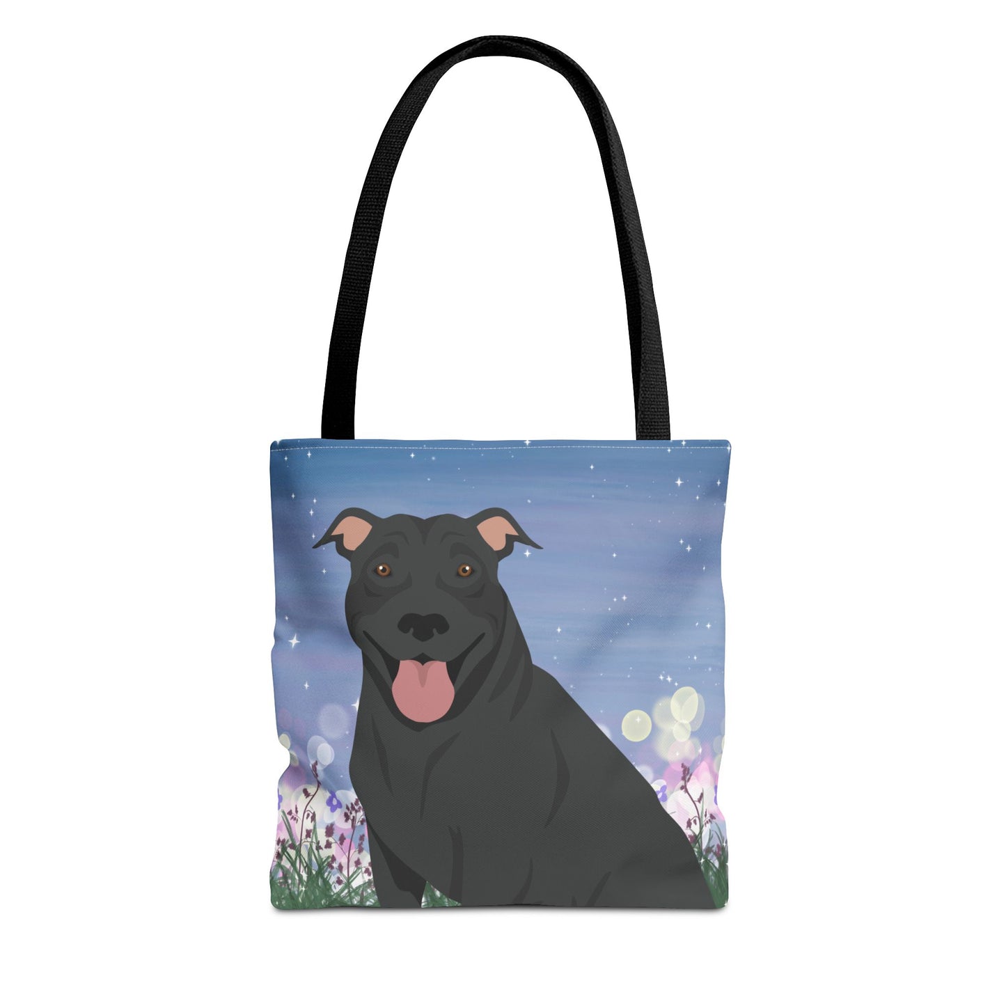 Pit Bull Dog Tote Bag 13x13