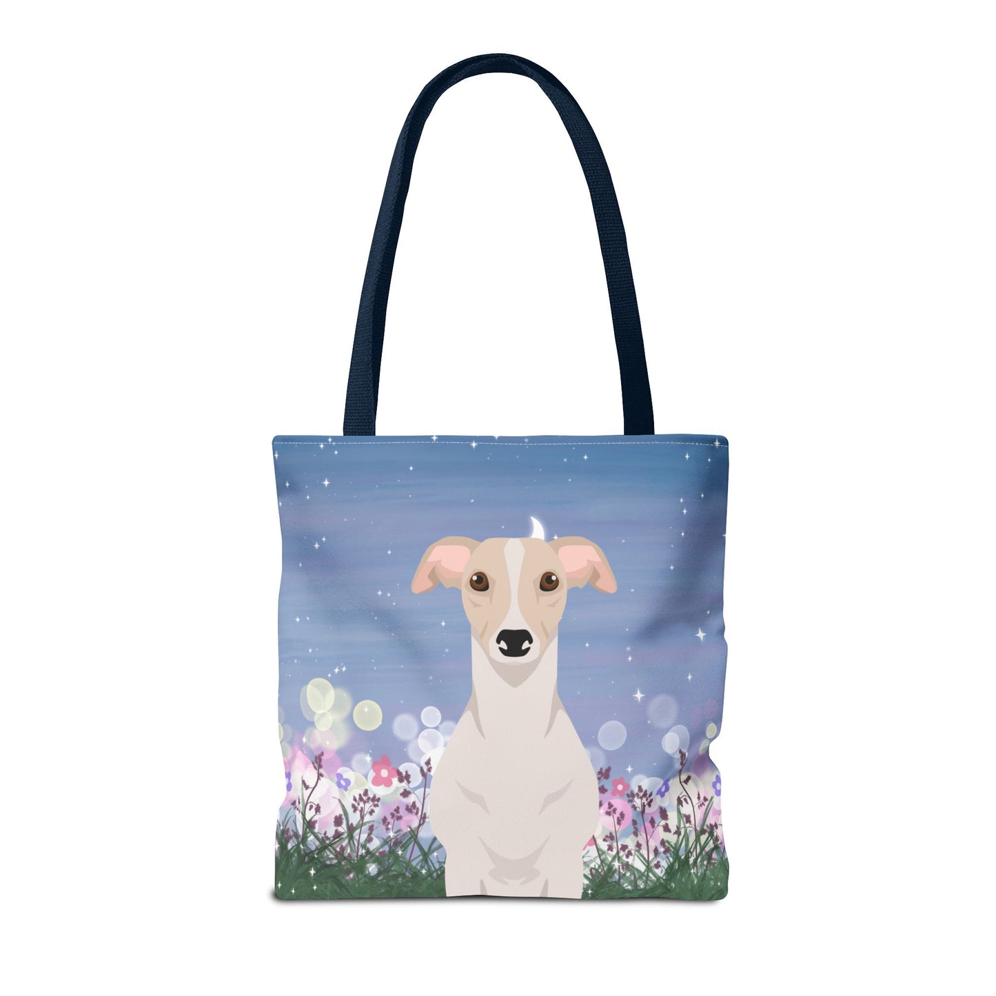 Whippet Dog Tote Bag 16x16