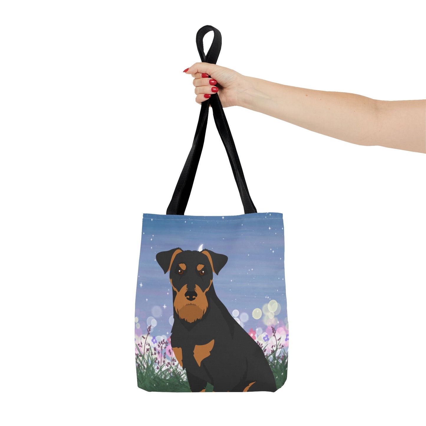 Jagdterrier Dog Tote Bag 13x13