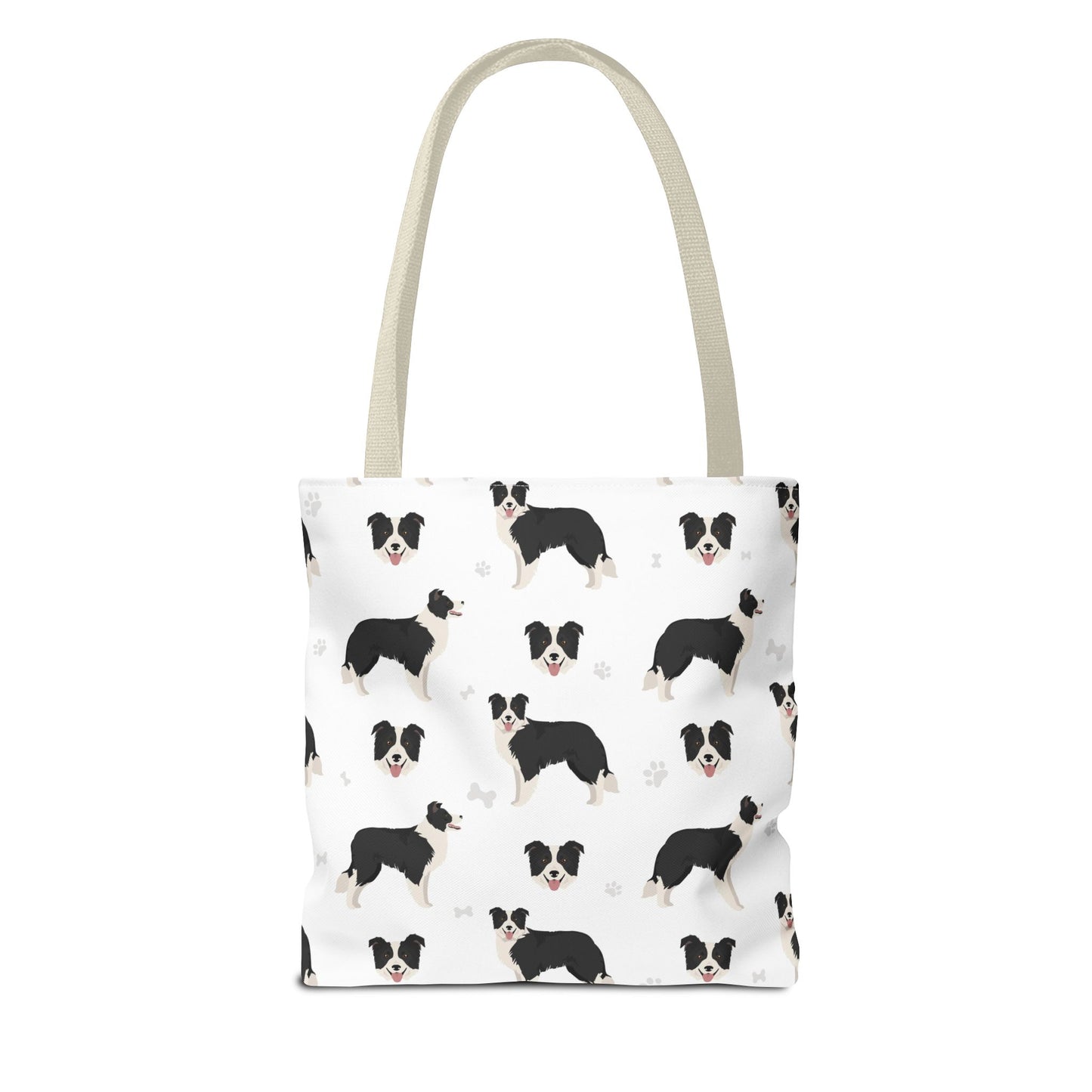 Border Collie Dog Tote Bag, Border Collie Dog Mom Gift