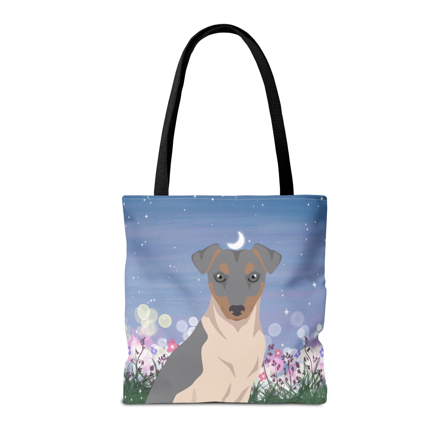 Brazilian Terrier Dog Tote Bag 16x16