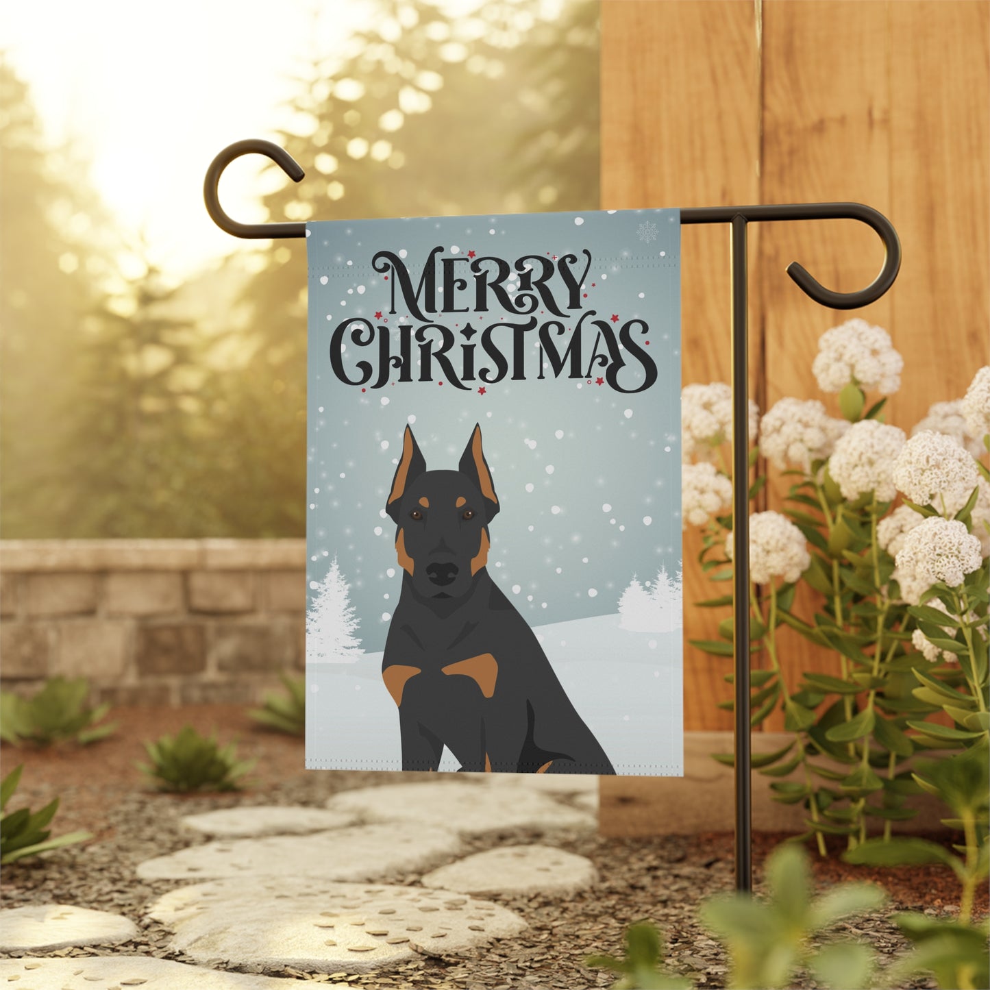 Beauceron Dog Garden Flag