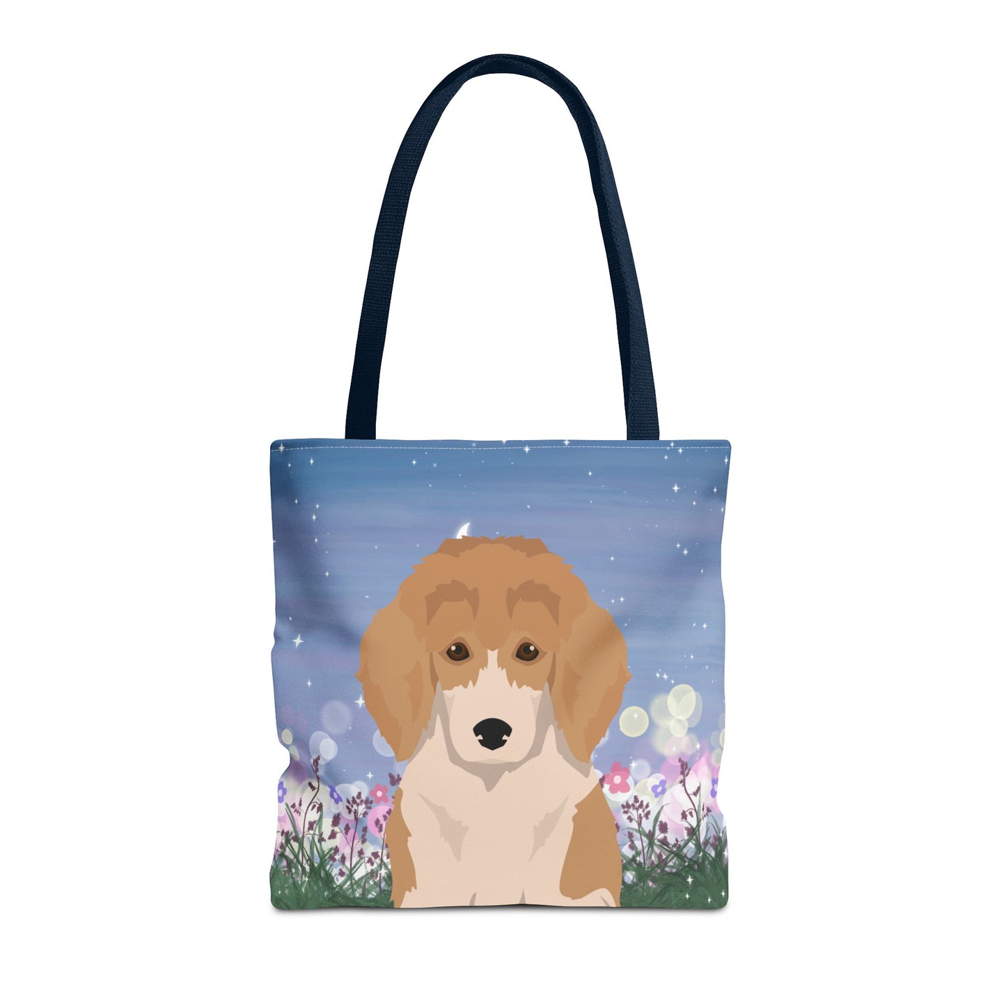 Poodle Dog Tote Bag 16x16
