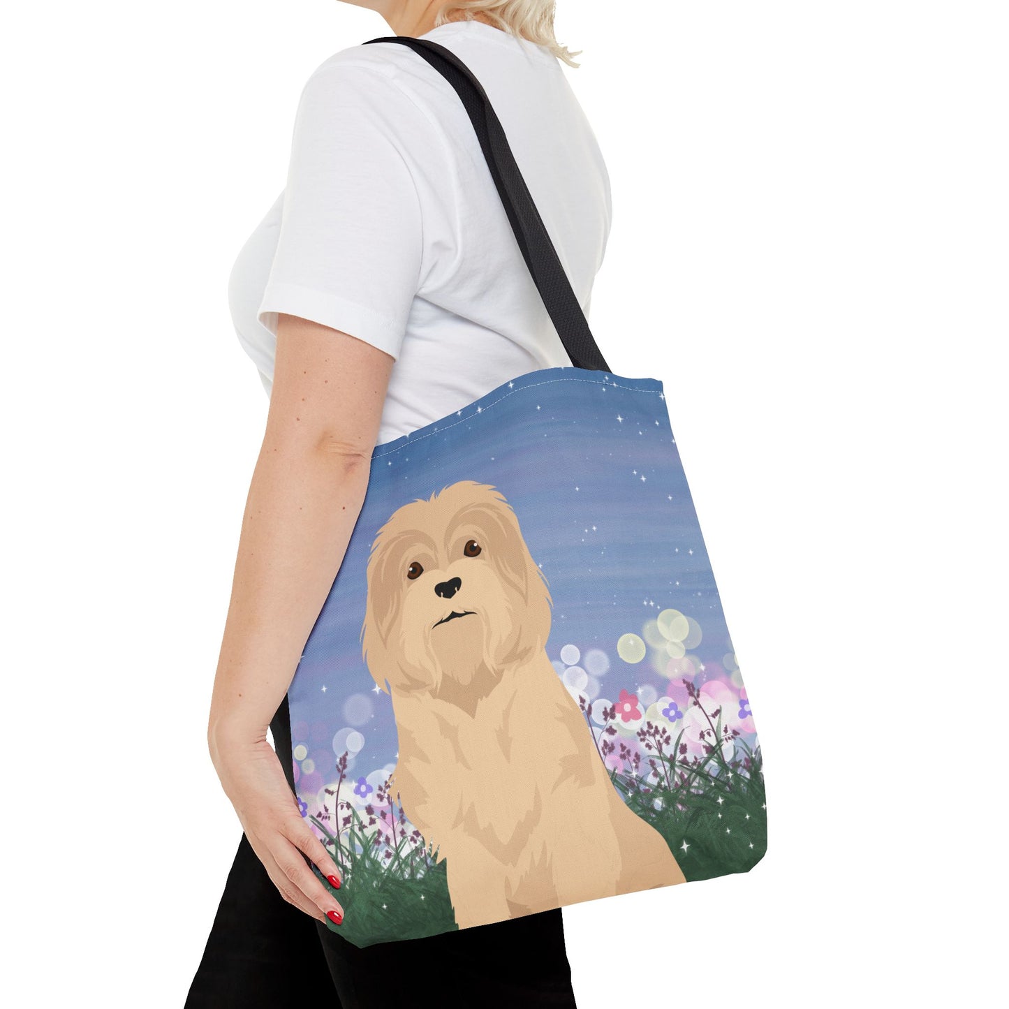 Lowchen Dog Tote Bag 16x16