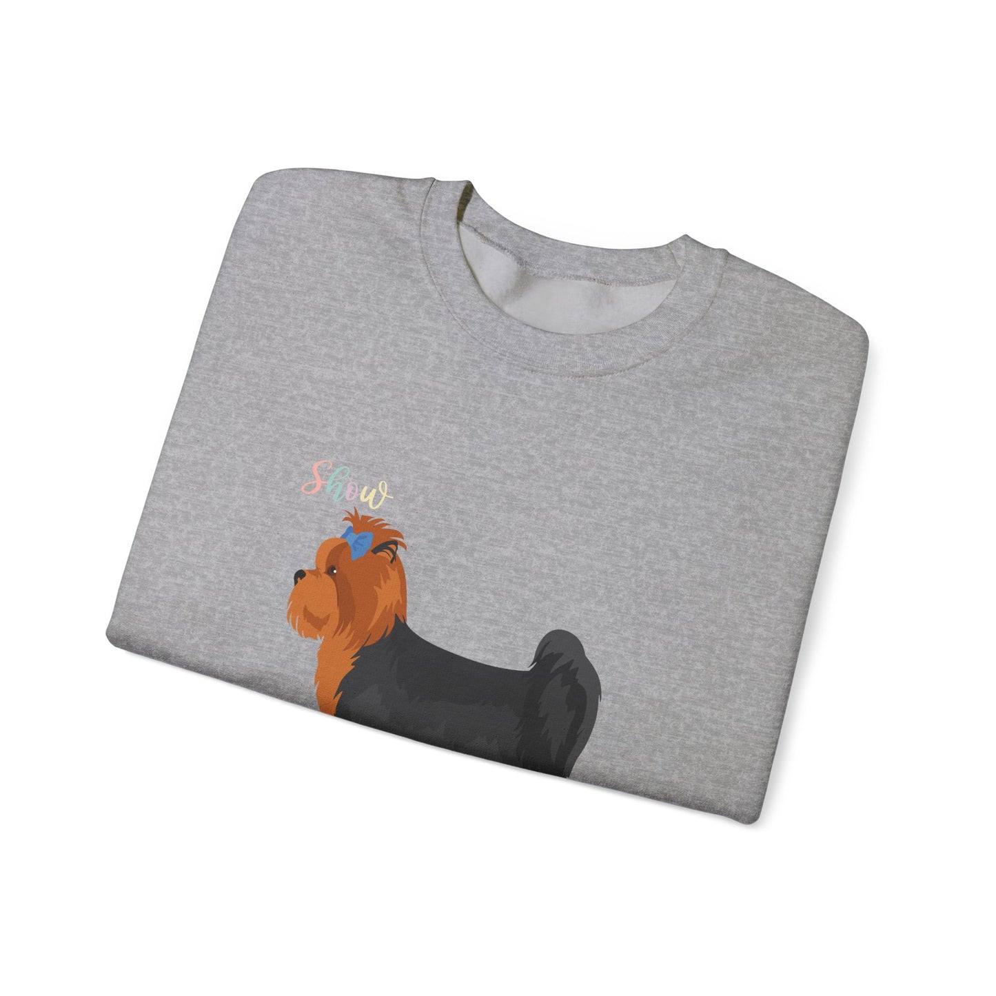 Yorkshire Terrier Dog Unisex Heavy Blend Crewneck Sweatshirt