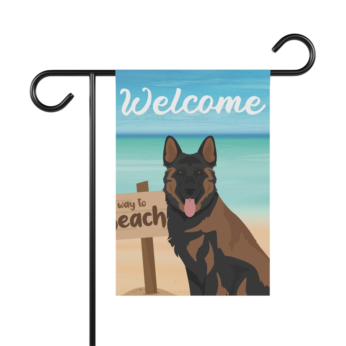 German Shepherd Dog Garden Flag