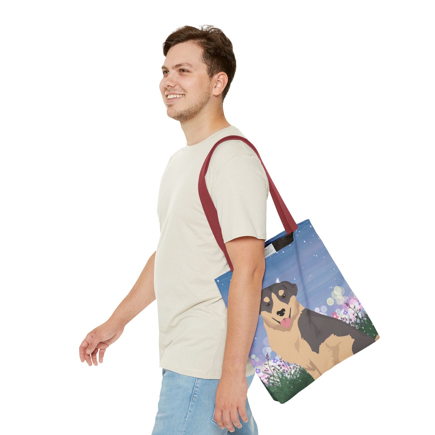 Carpathian Shepherd Dog Dog Tote Bag 16x16