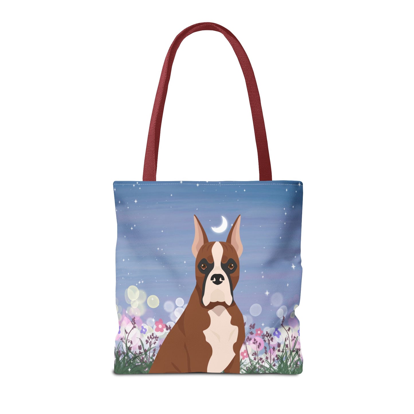 Boxer Dog Tote Bag 16x16
