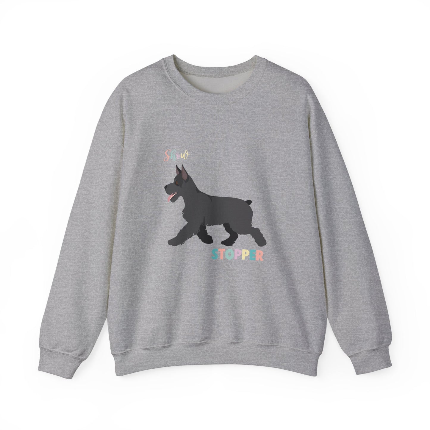 Schnauzer Dog Unisex Heavy Blend Crewneck Sweatshirt