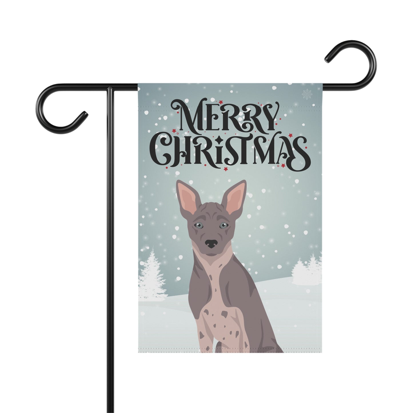 American Hairless Terrier Dog Garden Flag