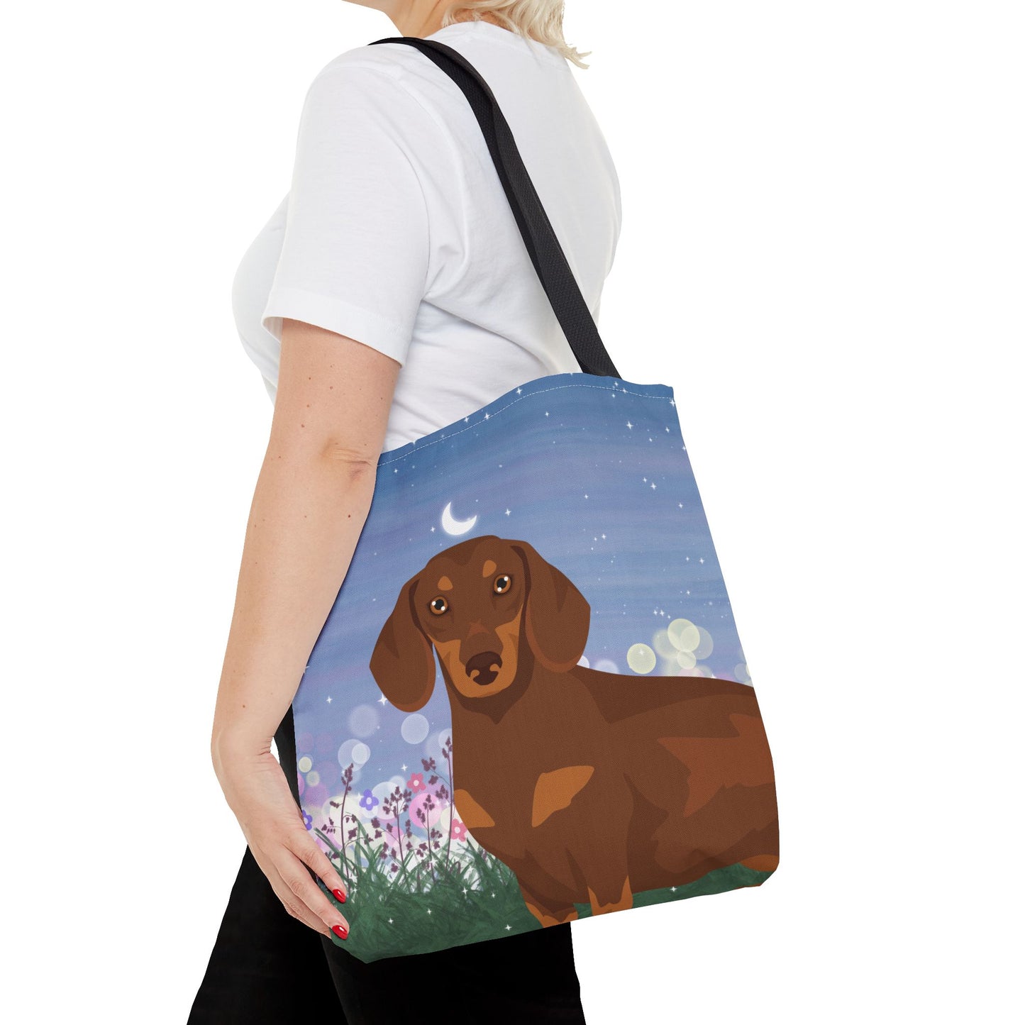 Dachshund Dog Tote Bag 16x16